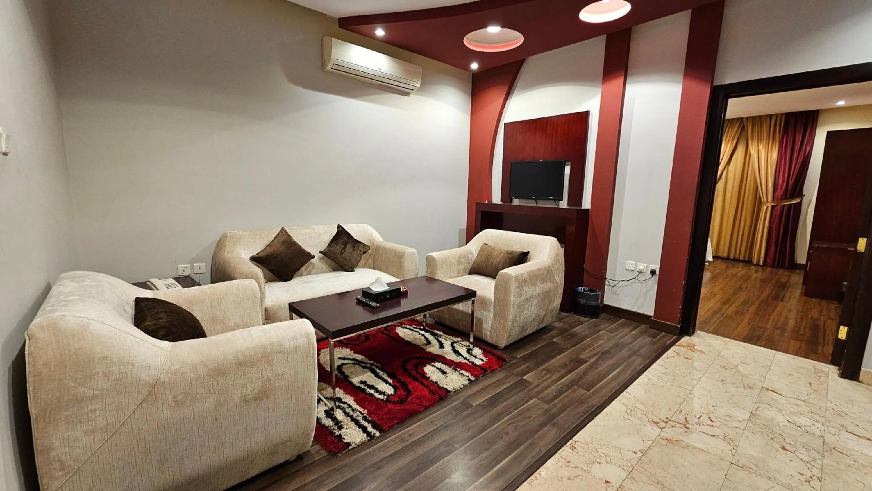 Living room in Raoum Inn Hotel Apartments - Buraydah