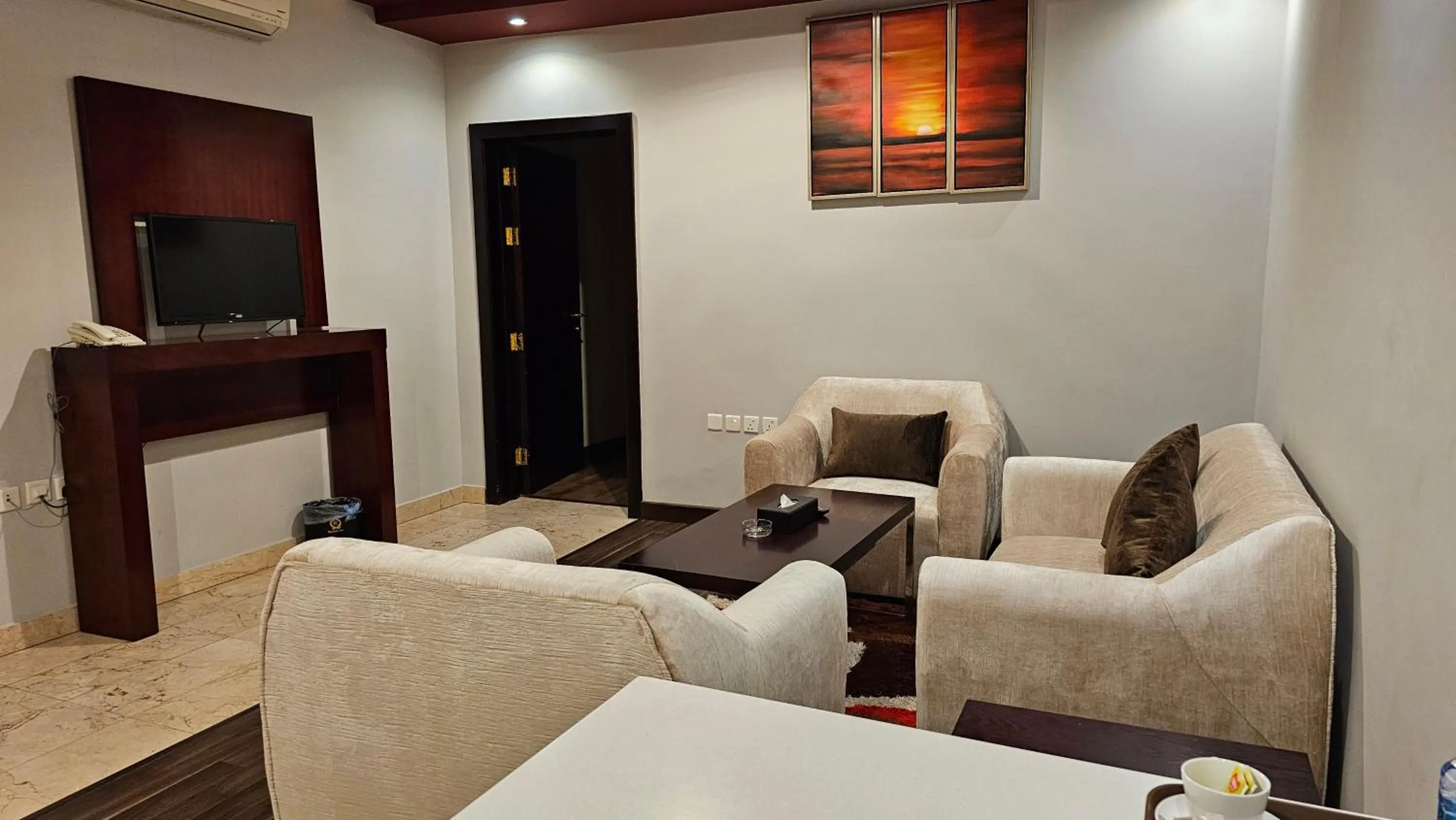 Seating area in Raoum Inn Hotel Apartments - Buraydah