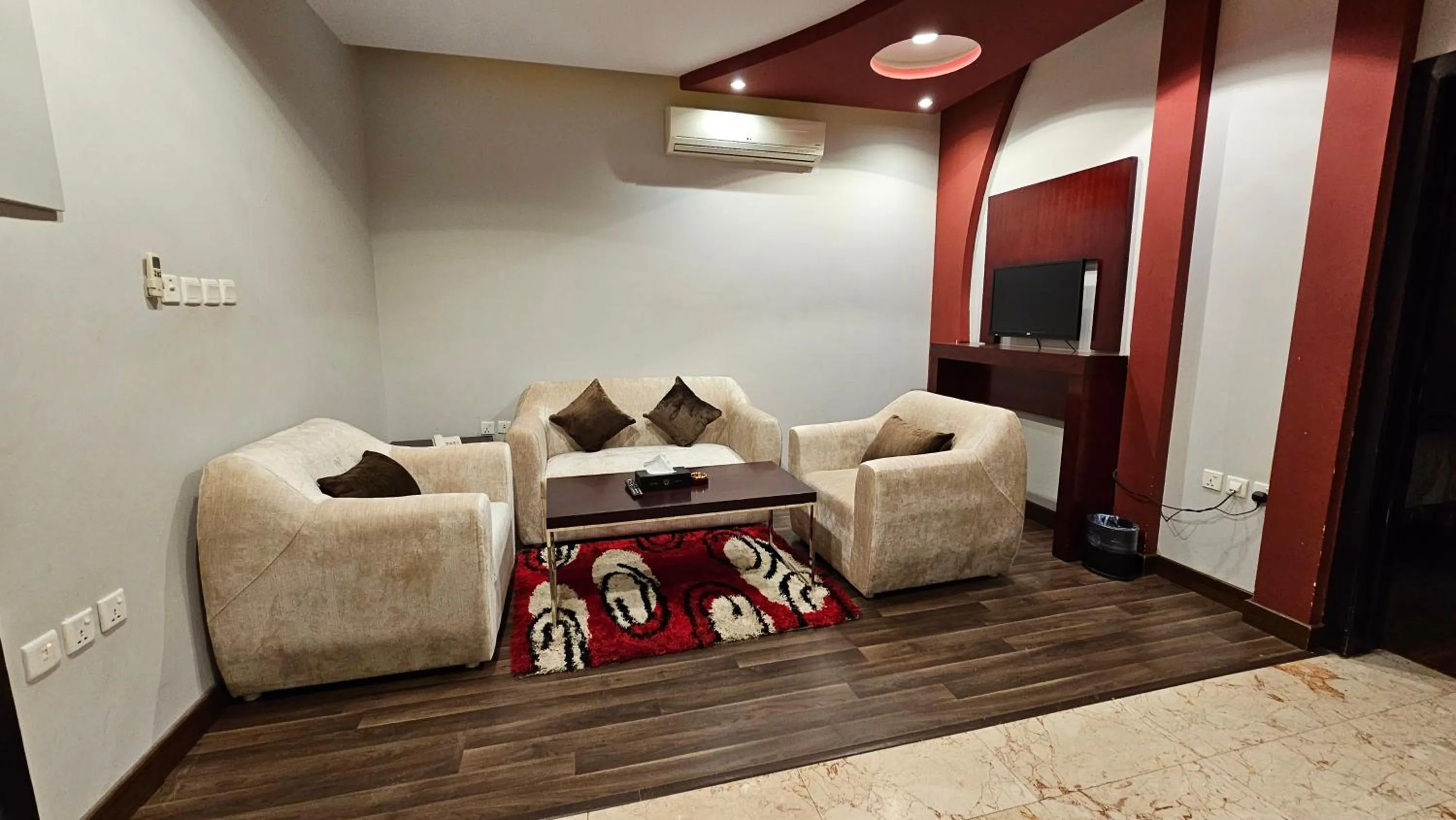 Living room in Raoum Inn Hotel Apartments - Buraydah