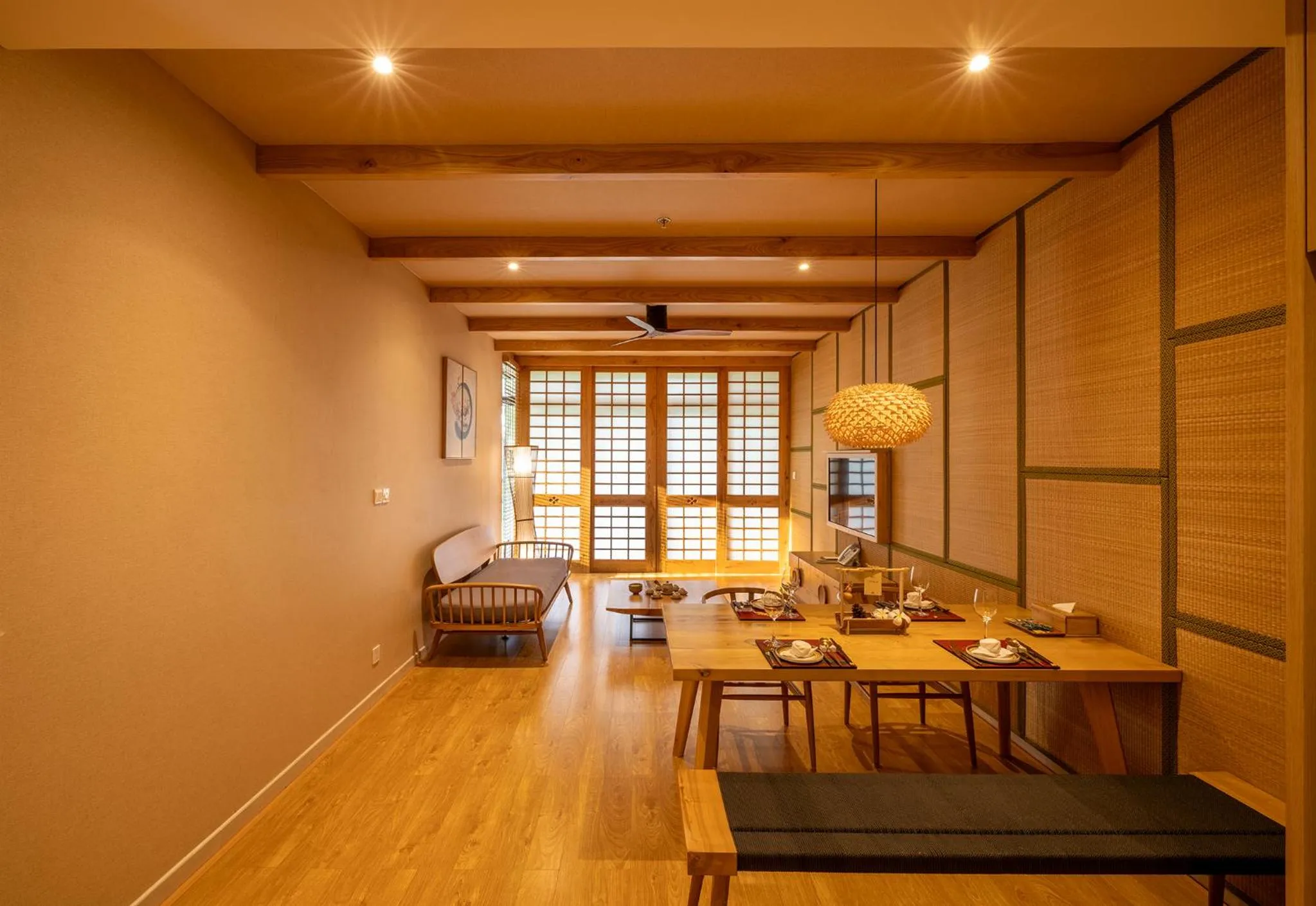 Kitchen or kitchenette in Maha Mangala Zen Garden & Residence