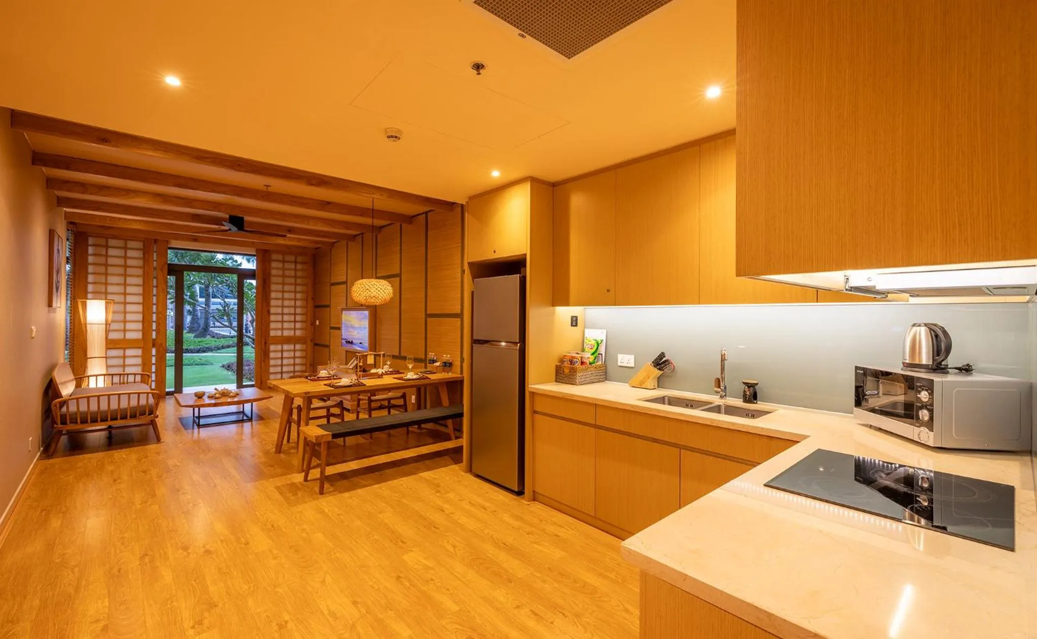 Garden in Maha Mangala Zen Garden & Residence