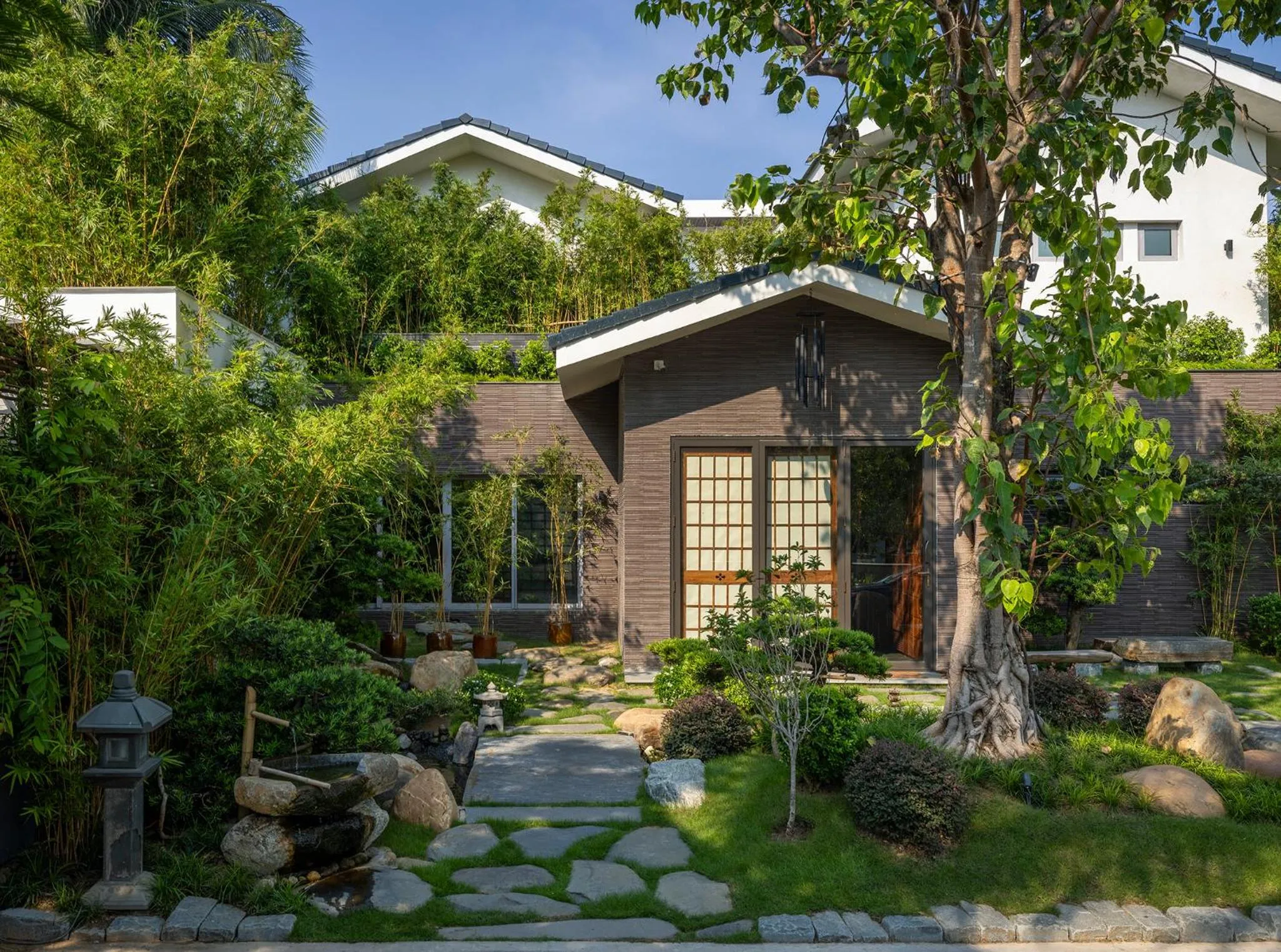 Natural landscape in Maha Mangala Zen Garden & Residence