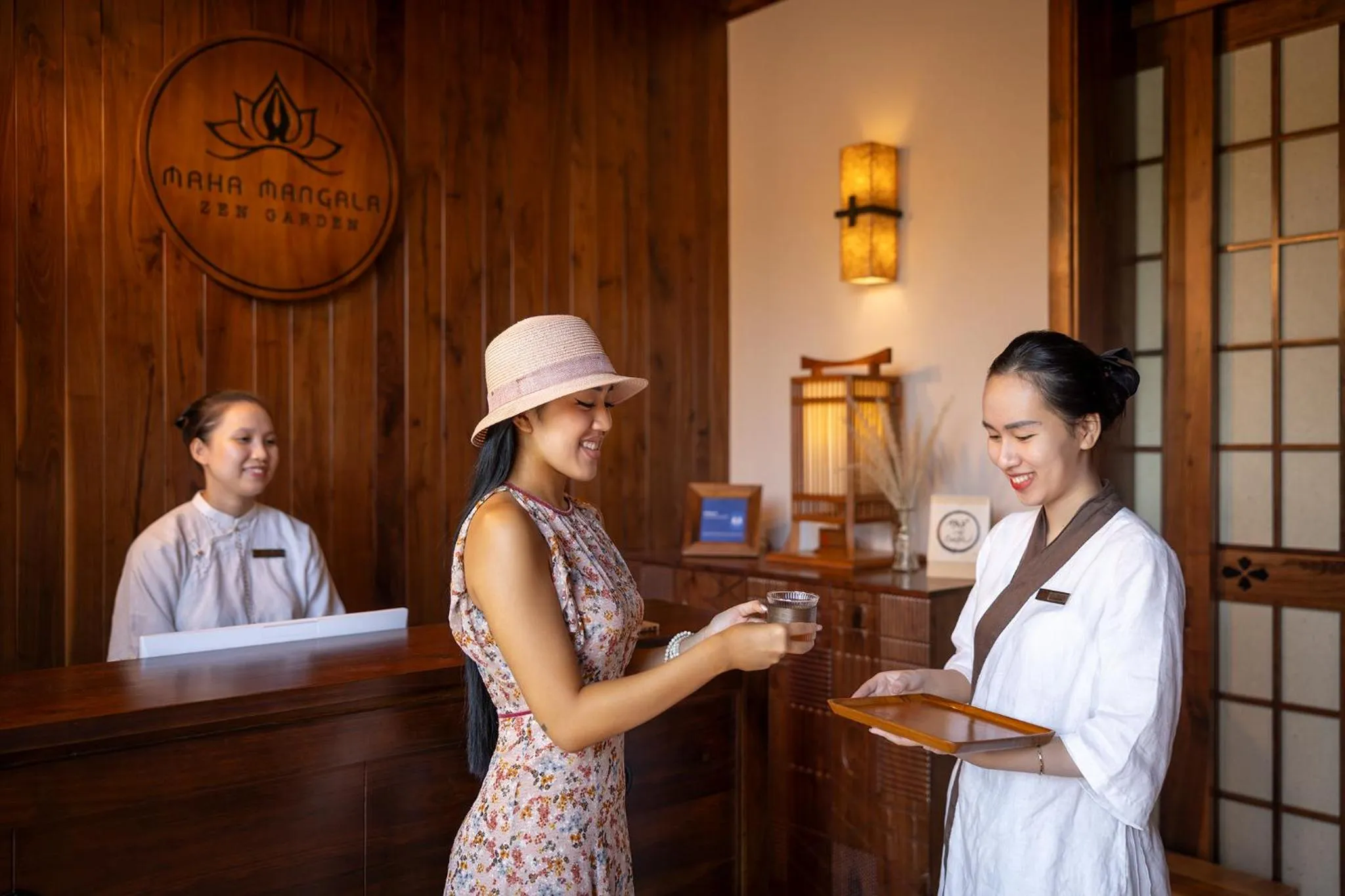 Property logo or sign in Maha Mangala Zen Garden & Residence