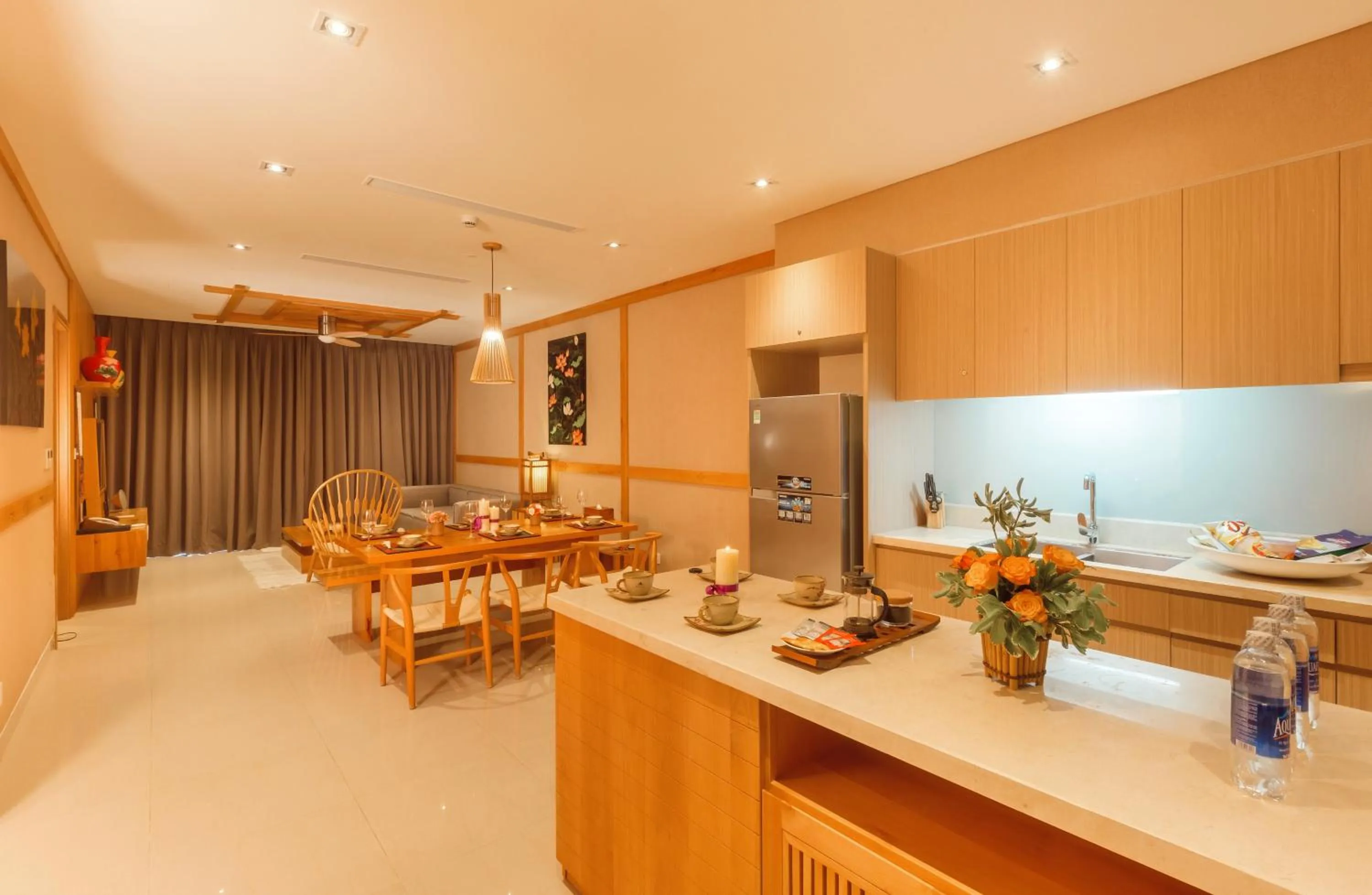 Living room in Maha Mangala Zen Garden & Residence
