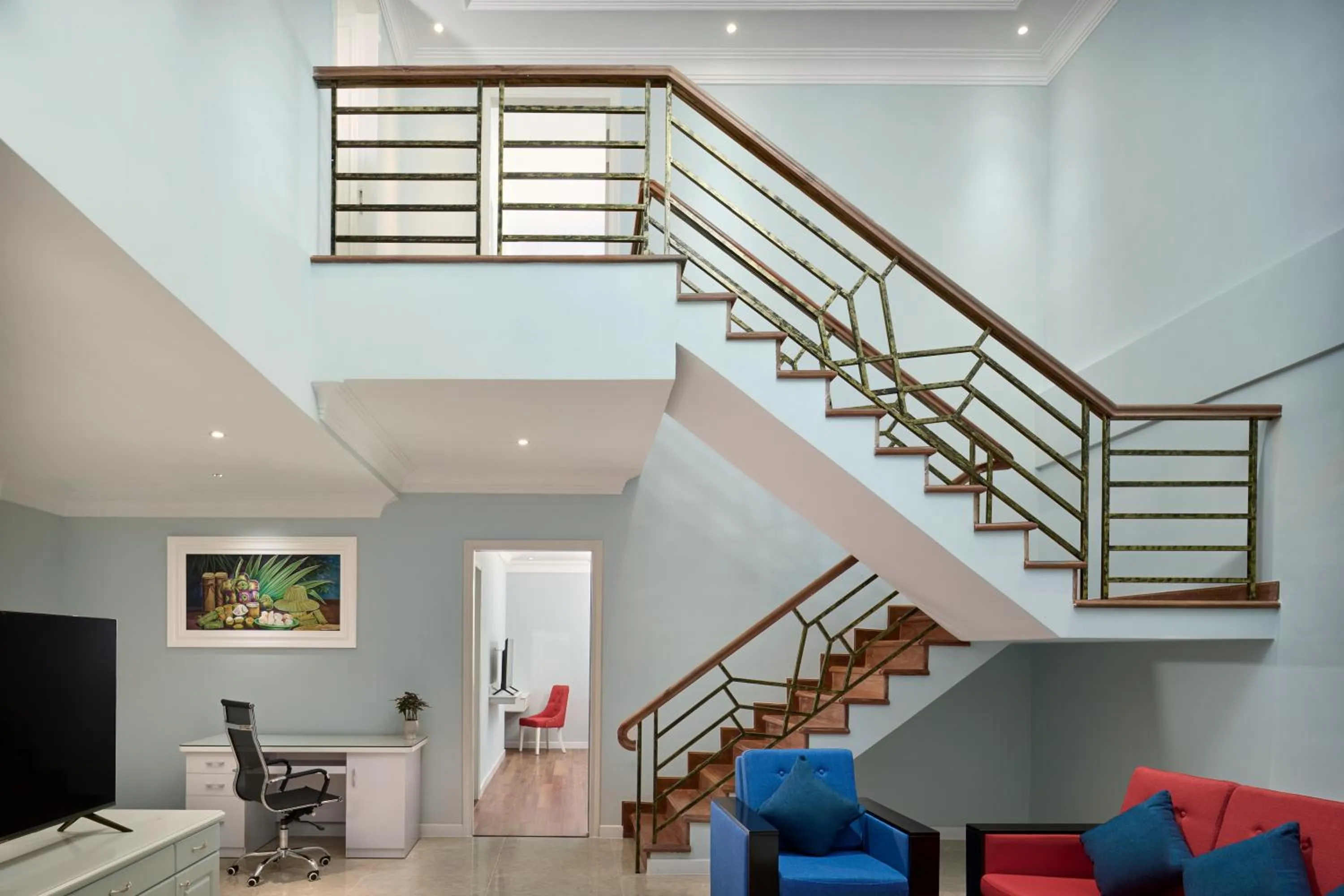 Living room in Wyndham Grand Phnom Penh Capital