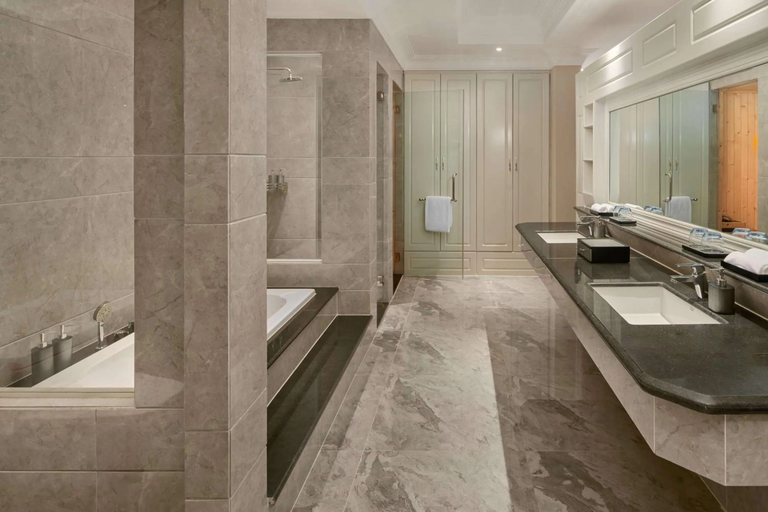 Bathroom in Wyndham Grand Phnom Penh Capital