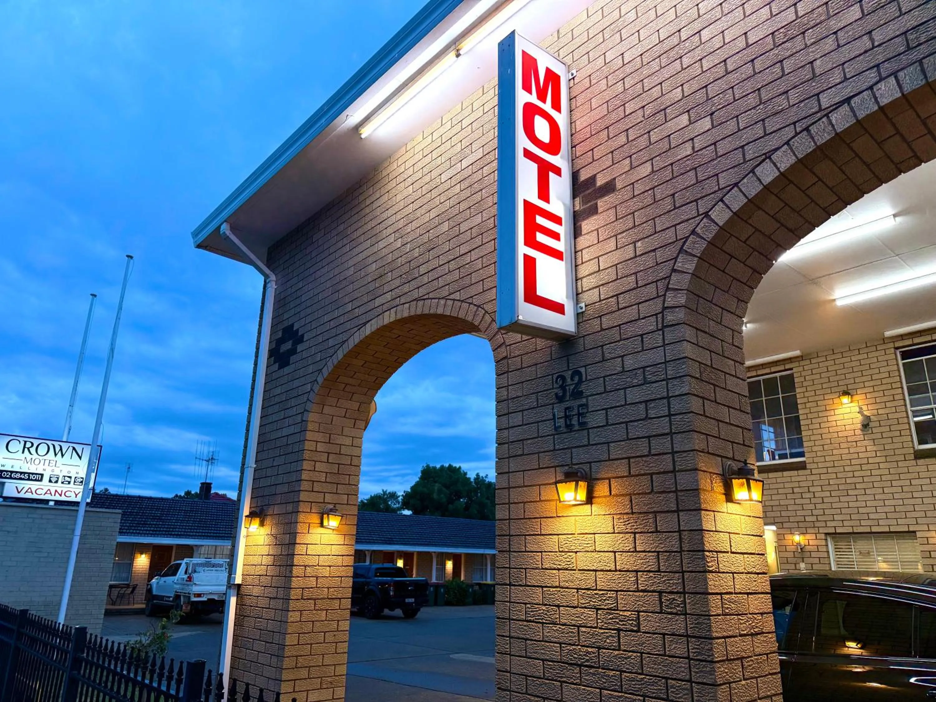 Property building in Crown Motel Wellington