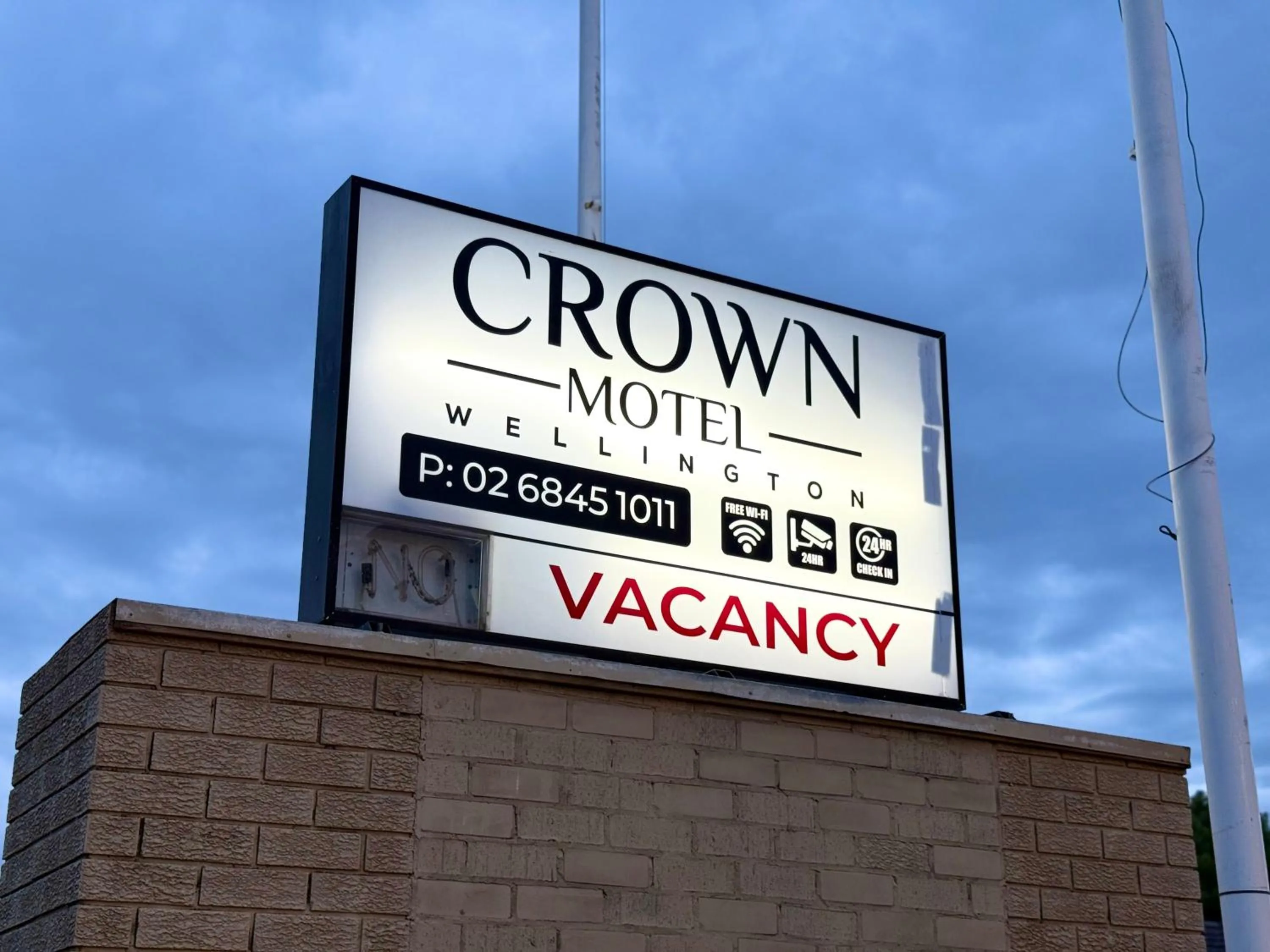 Property building in Crown Motel Wellington