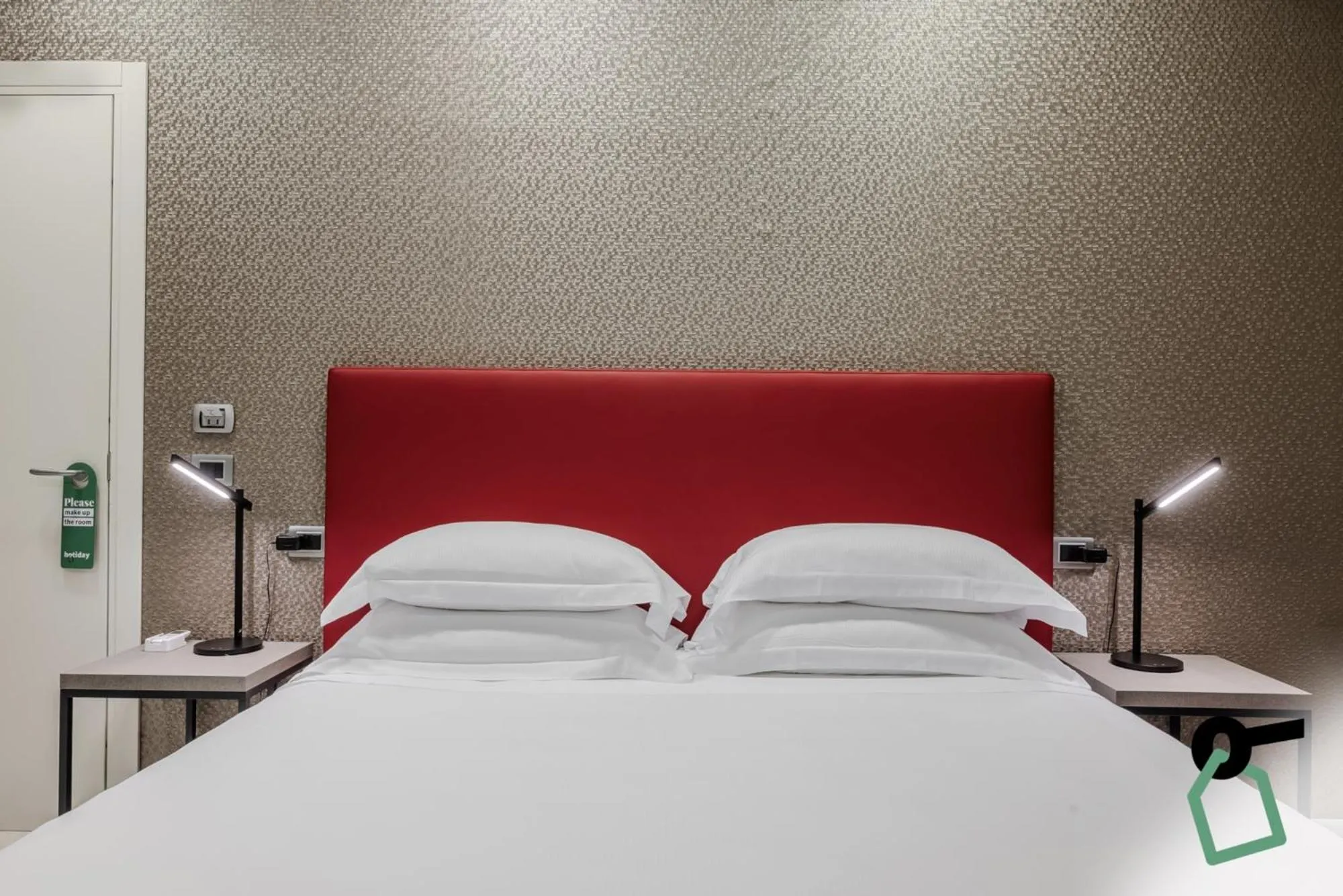 Bed in Hotiday Apartments La Spezia