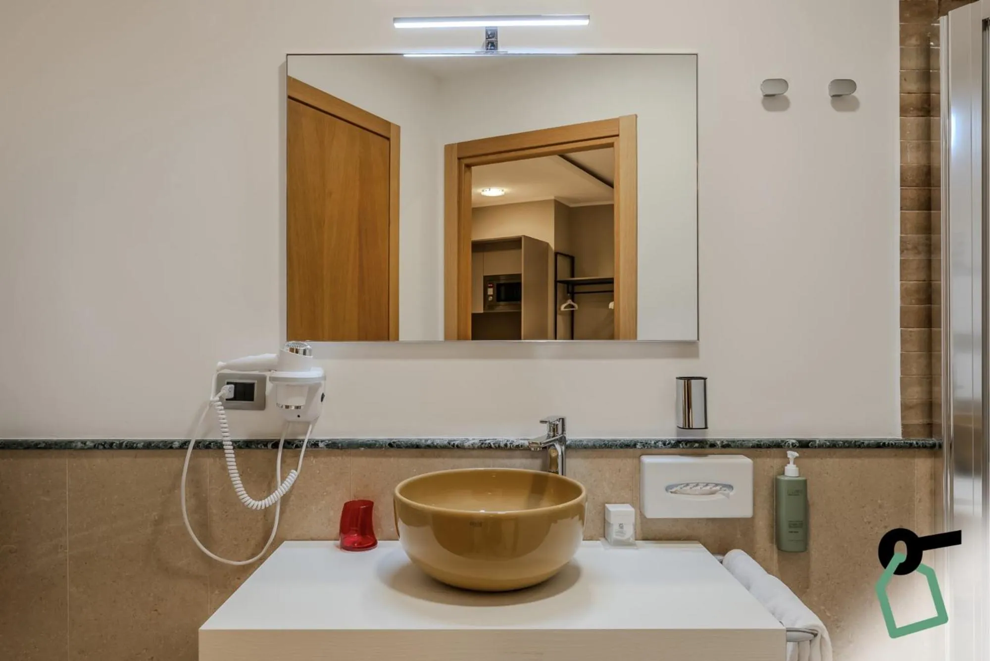 Bathroom in Hotiday Apartments La Spezia