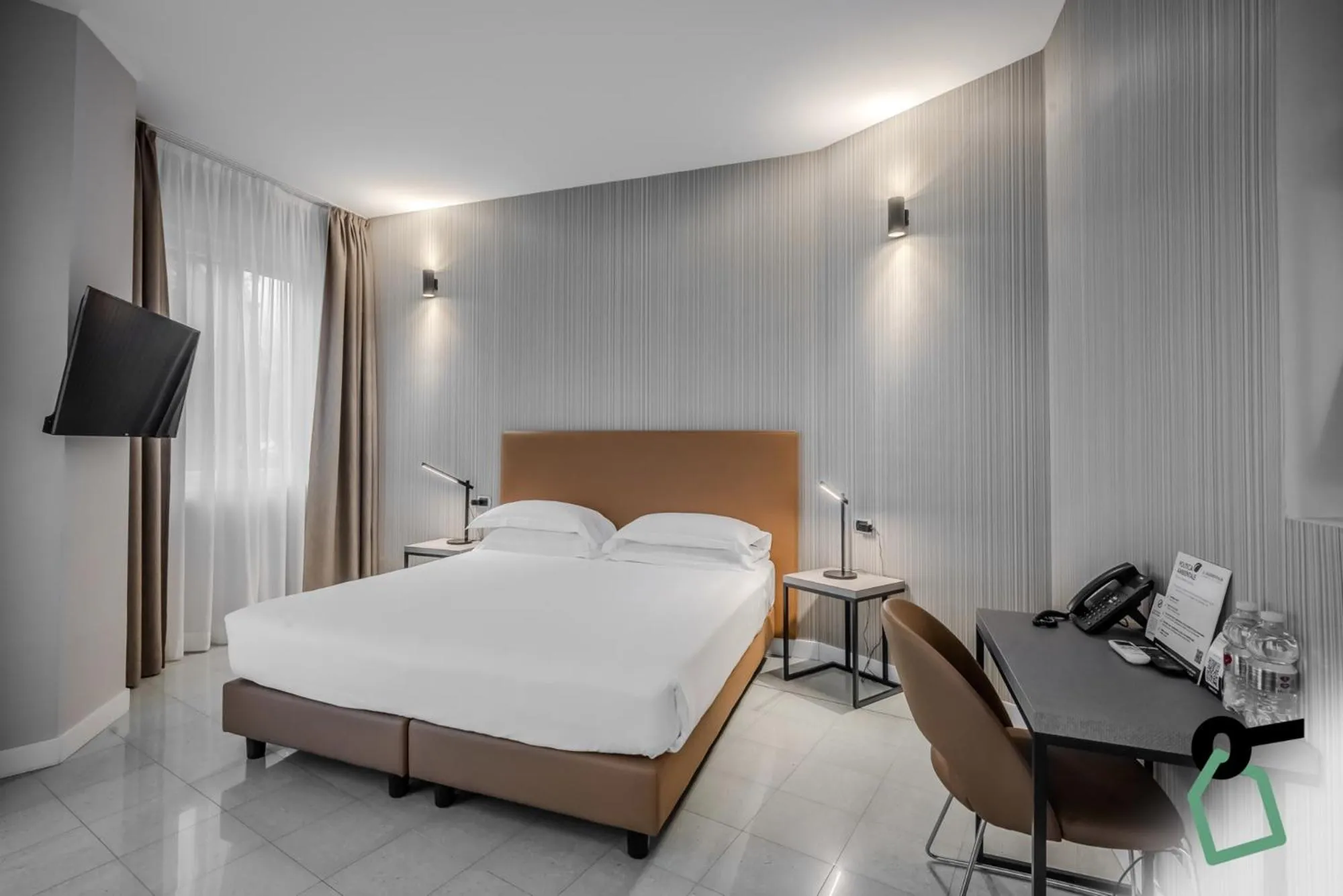 Bedroom, Bed in Hotiday Apartments La Spezia