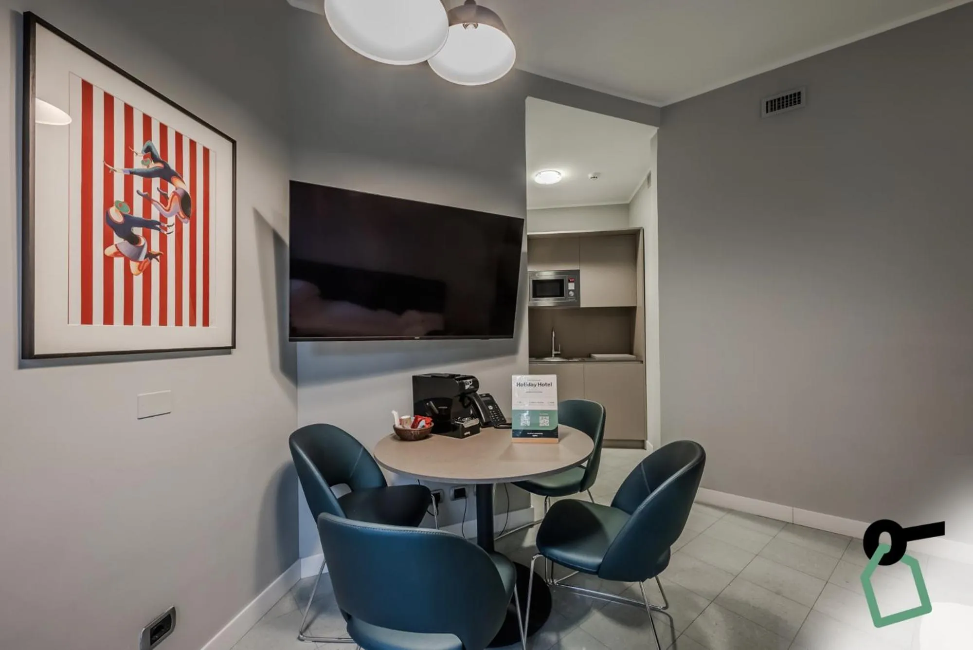 Dining area in Hotiday Apartments La Spezia