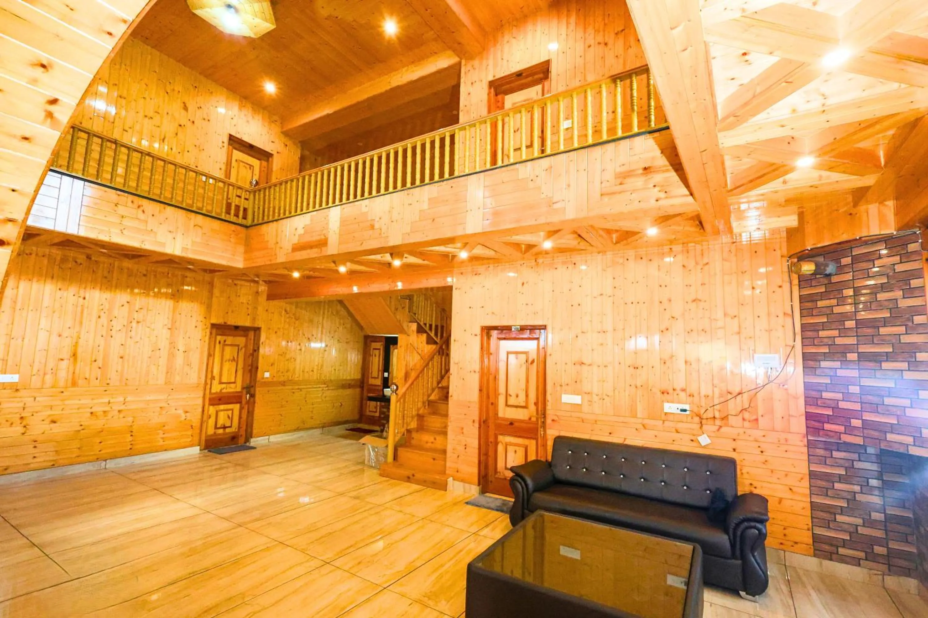 Living room in WANDER THRIVES INN By Ads Manali