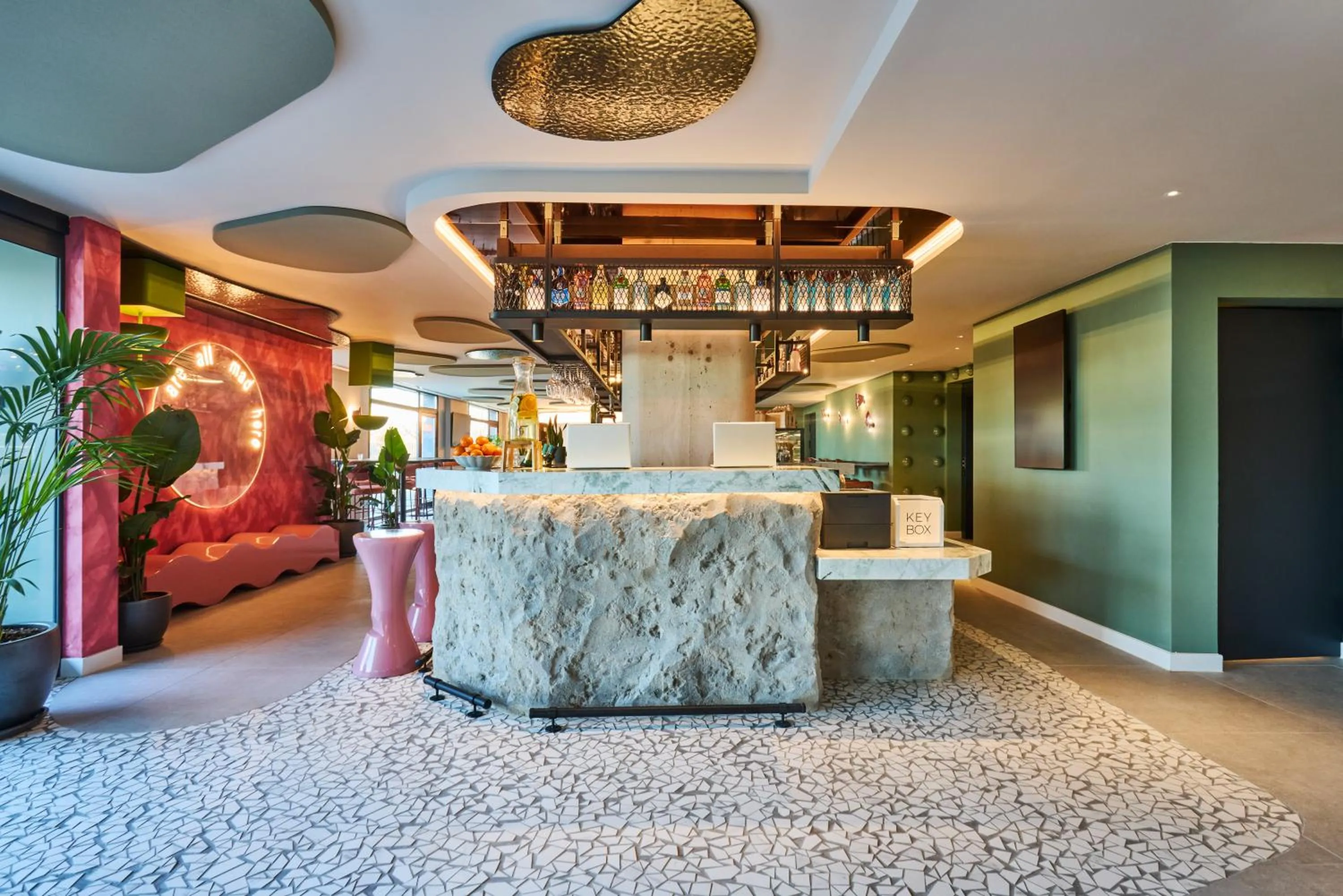Lobby or reception in Ibis Styles Madrid Airport Valdebebas