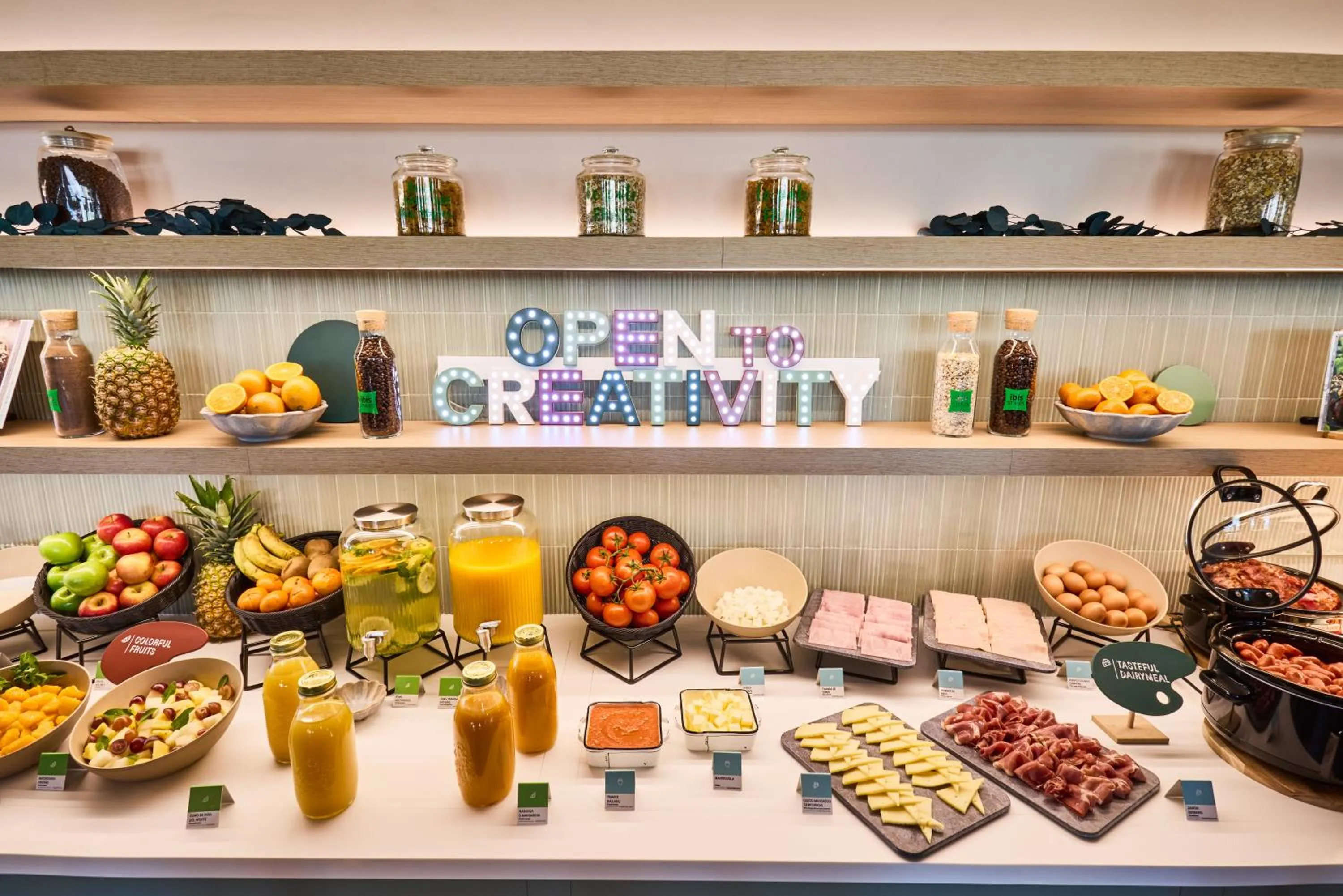 Breakfast in Ibis Styles Madrid Airport Valdebebas