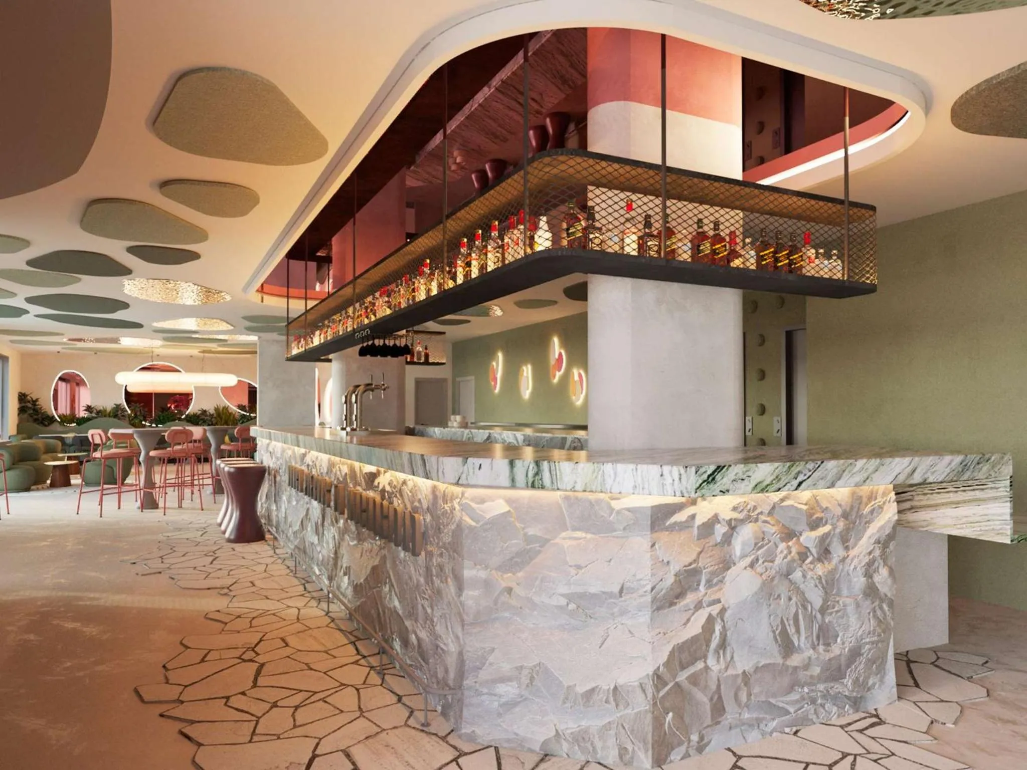 Lounge or bar in Ibis Styles Madrid Airport Valdebebas