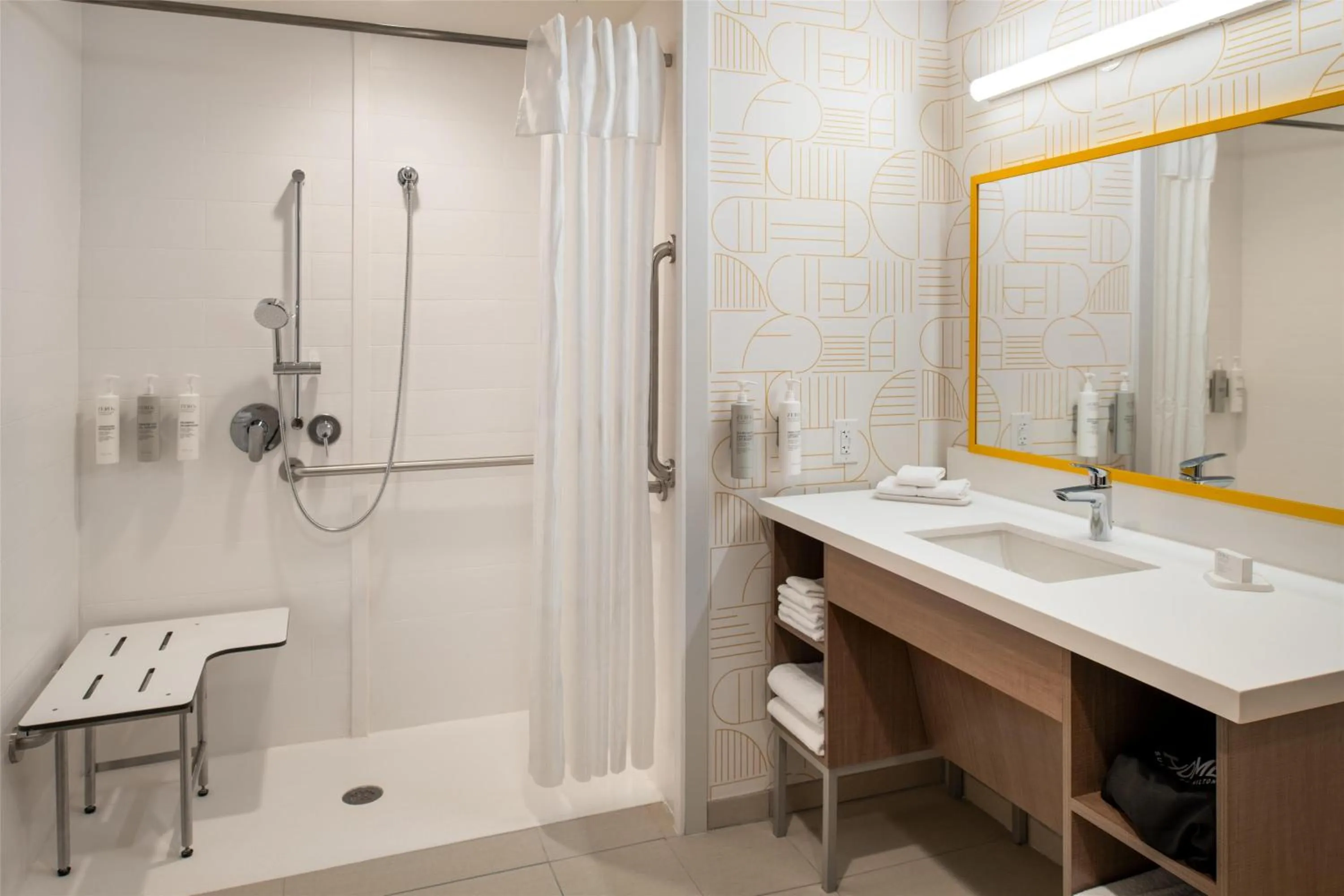 Bathroom in Home2 Suites By Hilton Woodland Sacramento