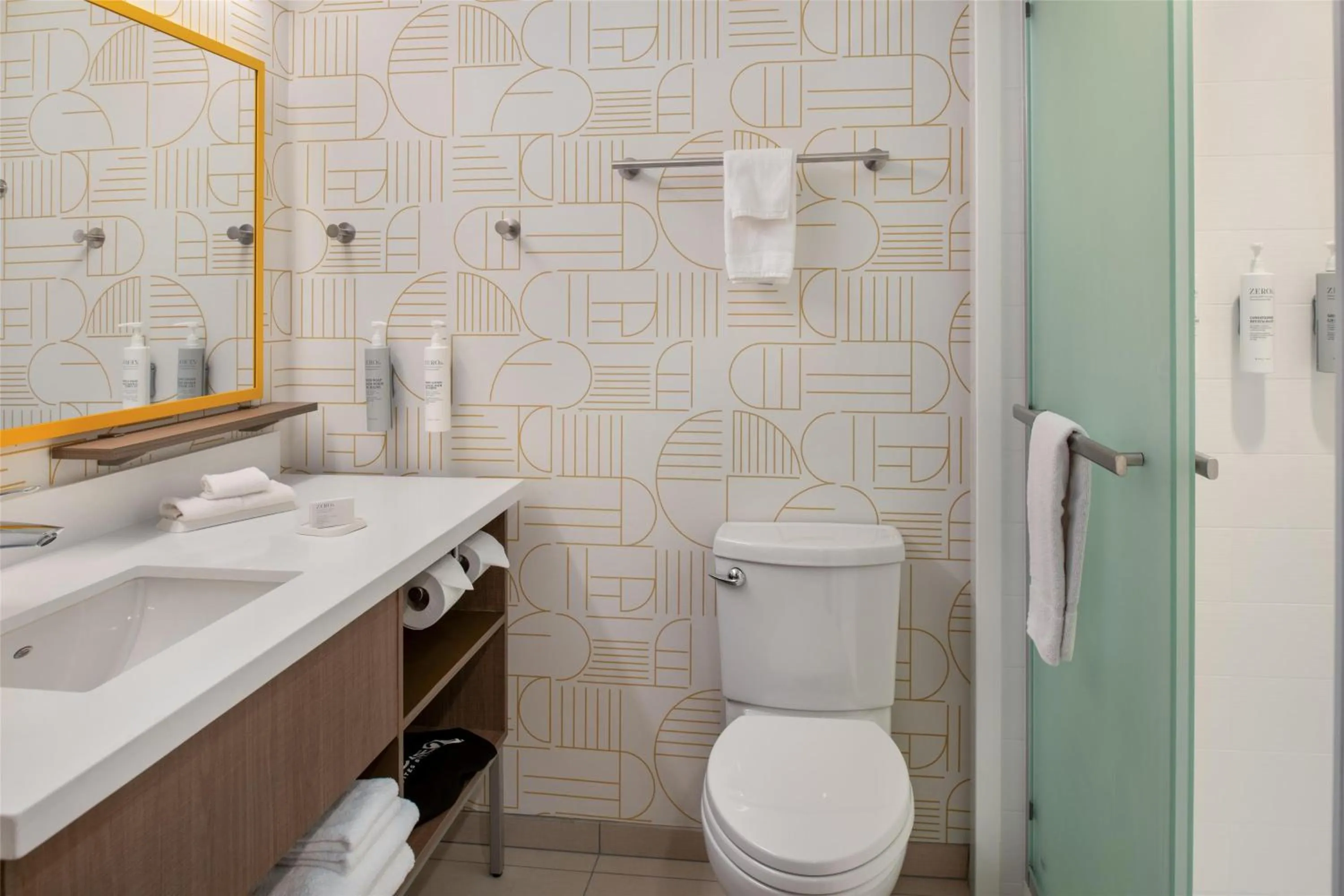 Bathroom in Home2 Suites By Hilton Woodland Sacramento