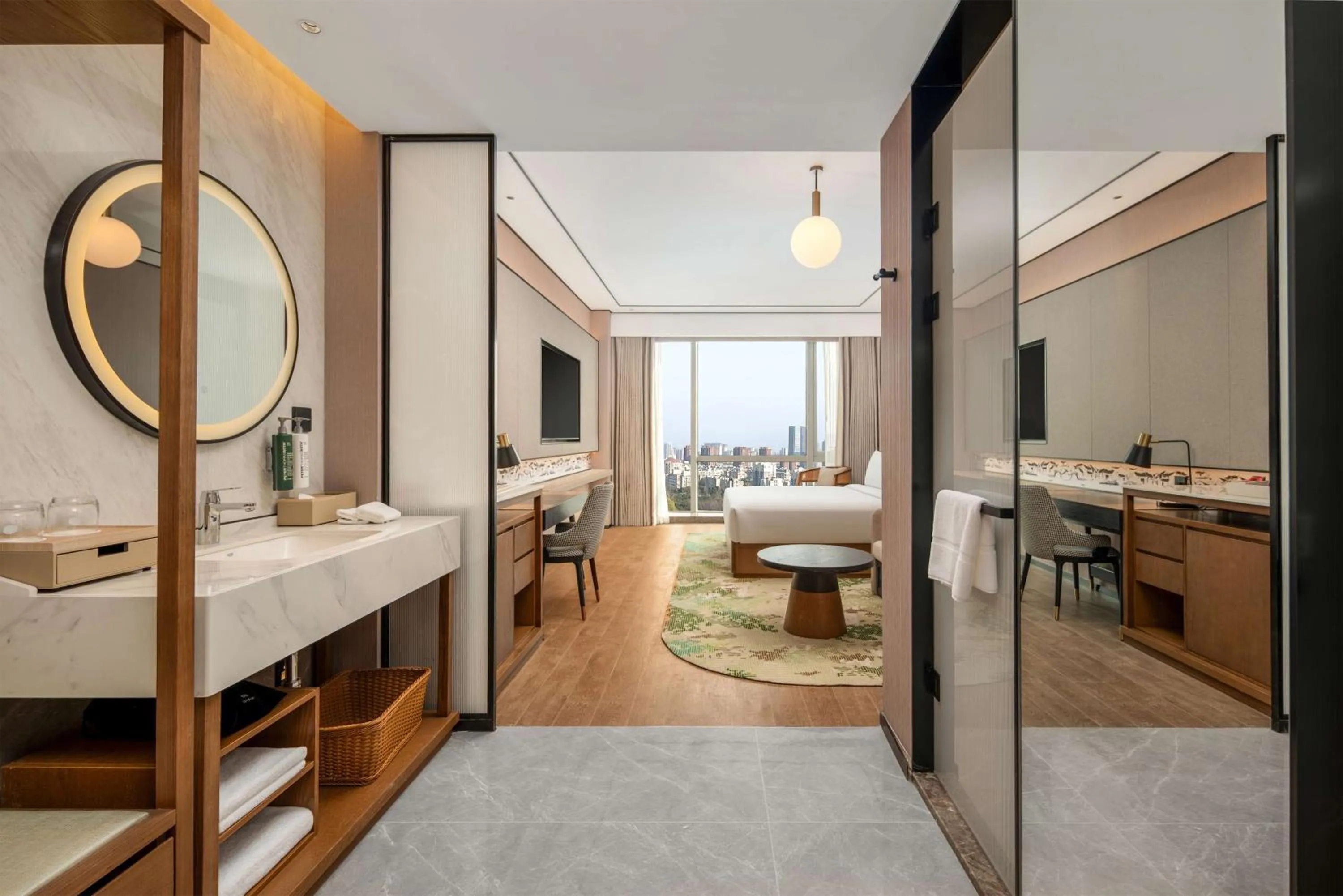 Bathroom in Hilton Garden Inn Suzhou Kunshan