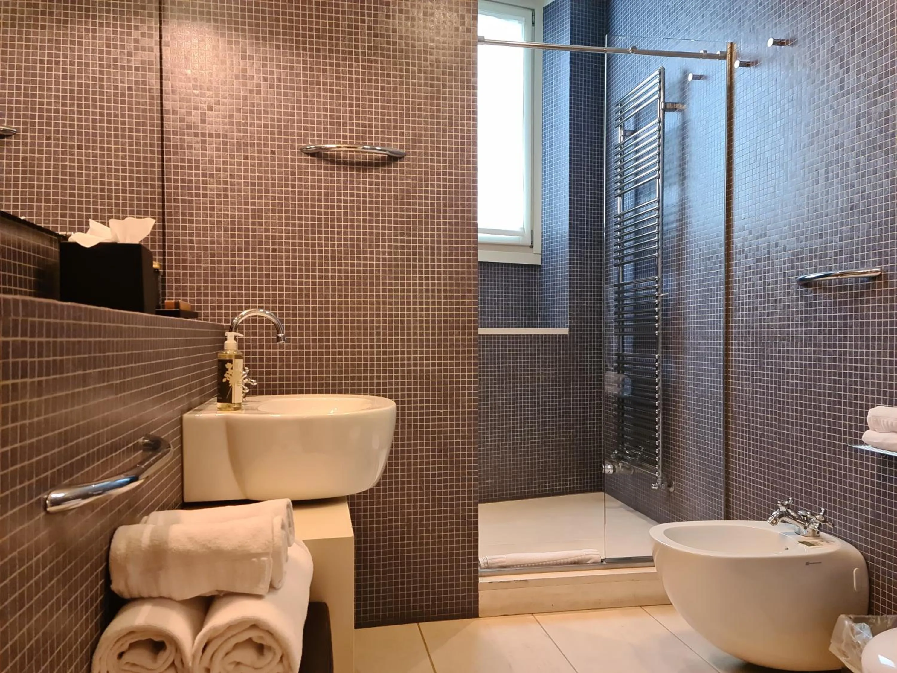 Bathroom in Palazzo Ai Capitani