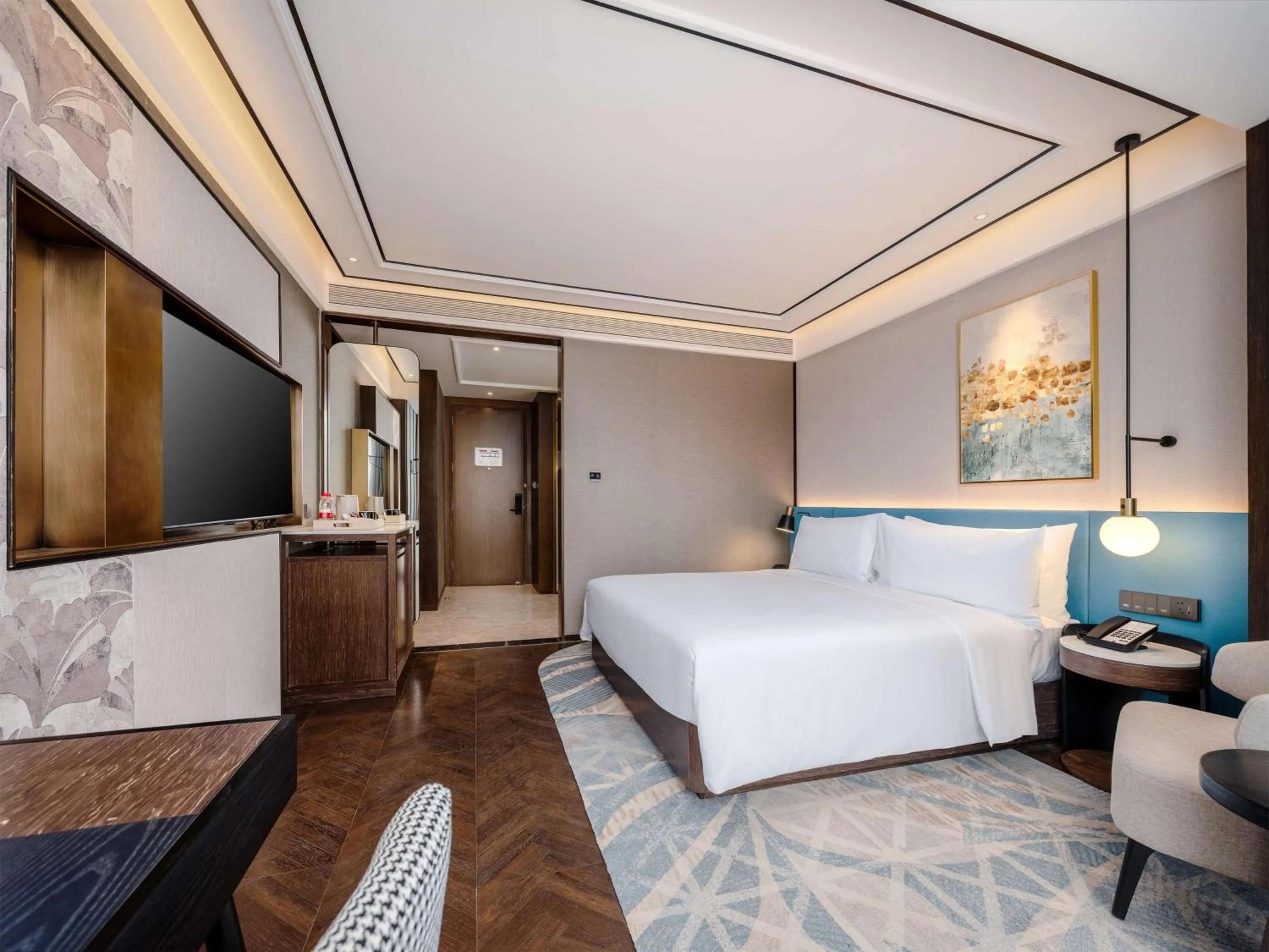 Bed in Hilton Garden Inn Beijing Guomao