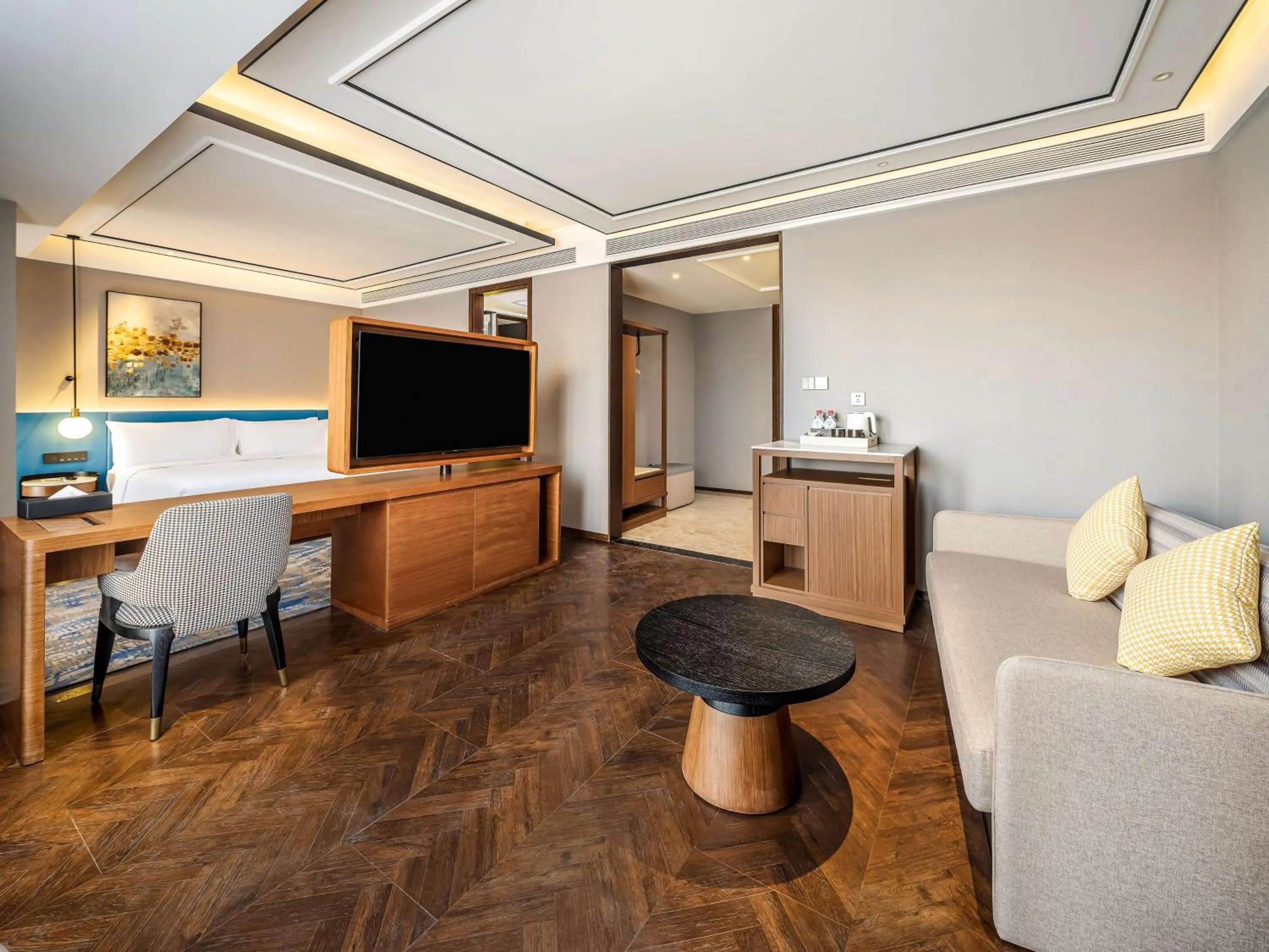 Living room in Hilton Garden Inn Beijing Guomao