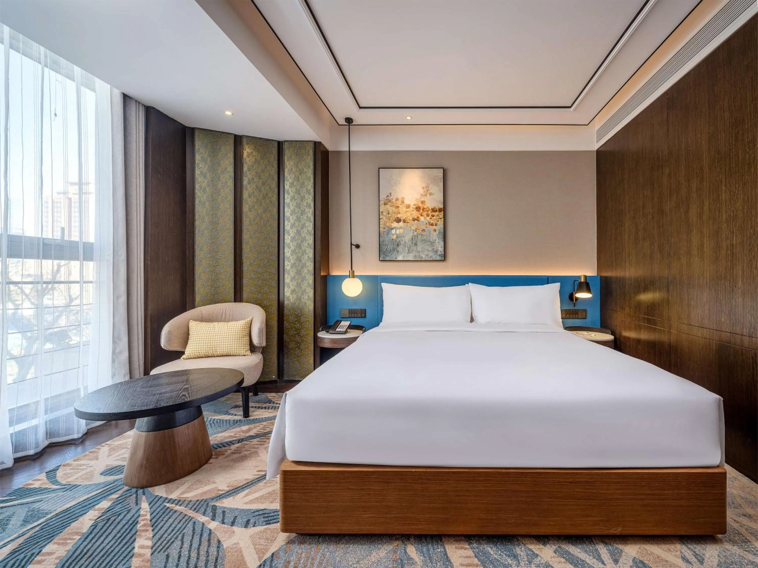 Bed in Hilton Garden Inn Beijing Guomao