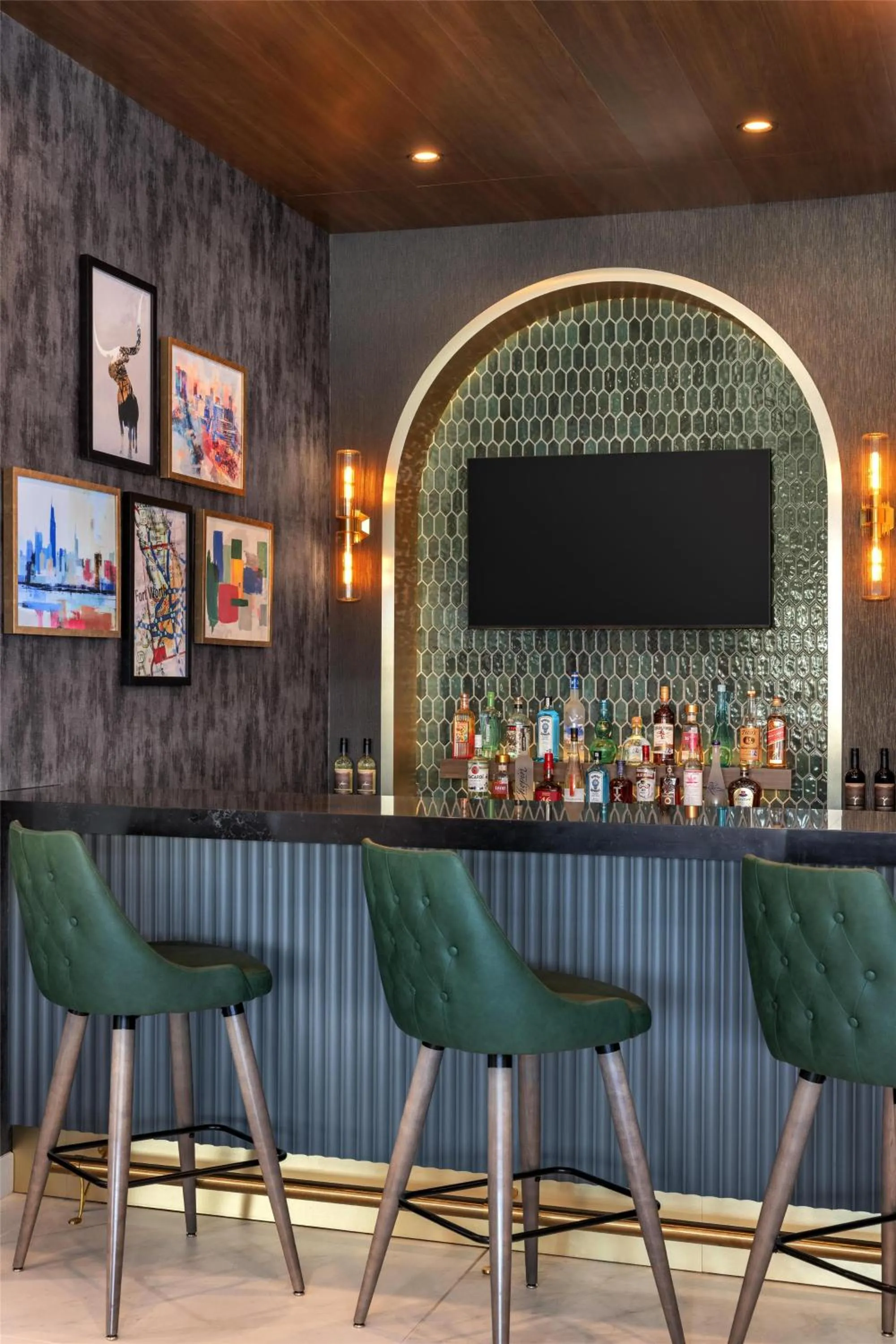 Lounge or bar in Home2 Suites By Hilton Fort Worth Lake Worth