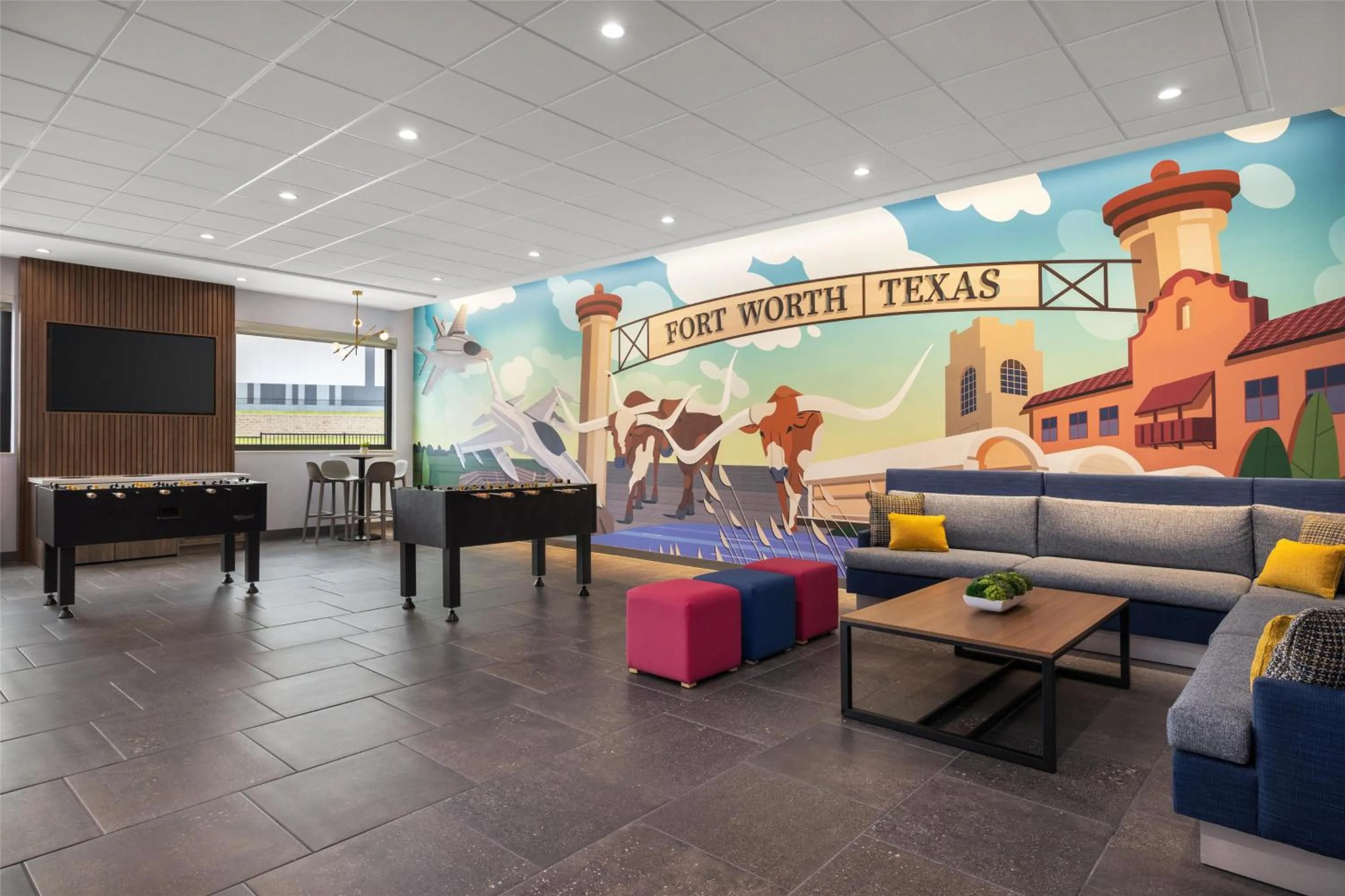 Lobby or reception in Tru By Hilton Fort Worth Lake Worth