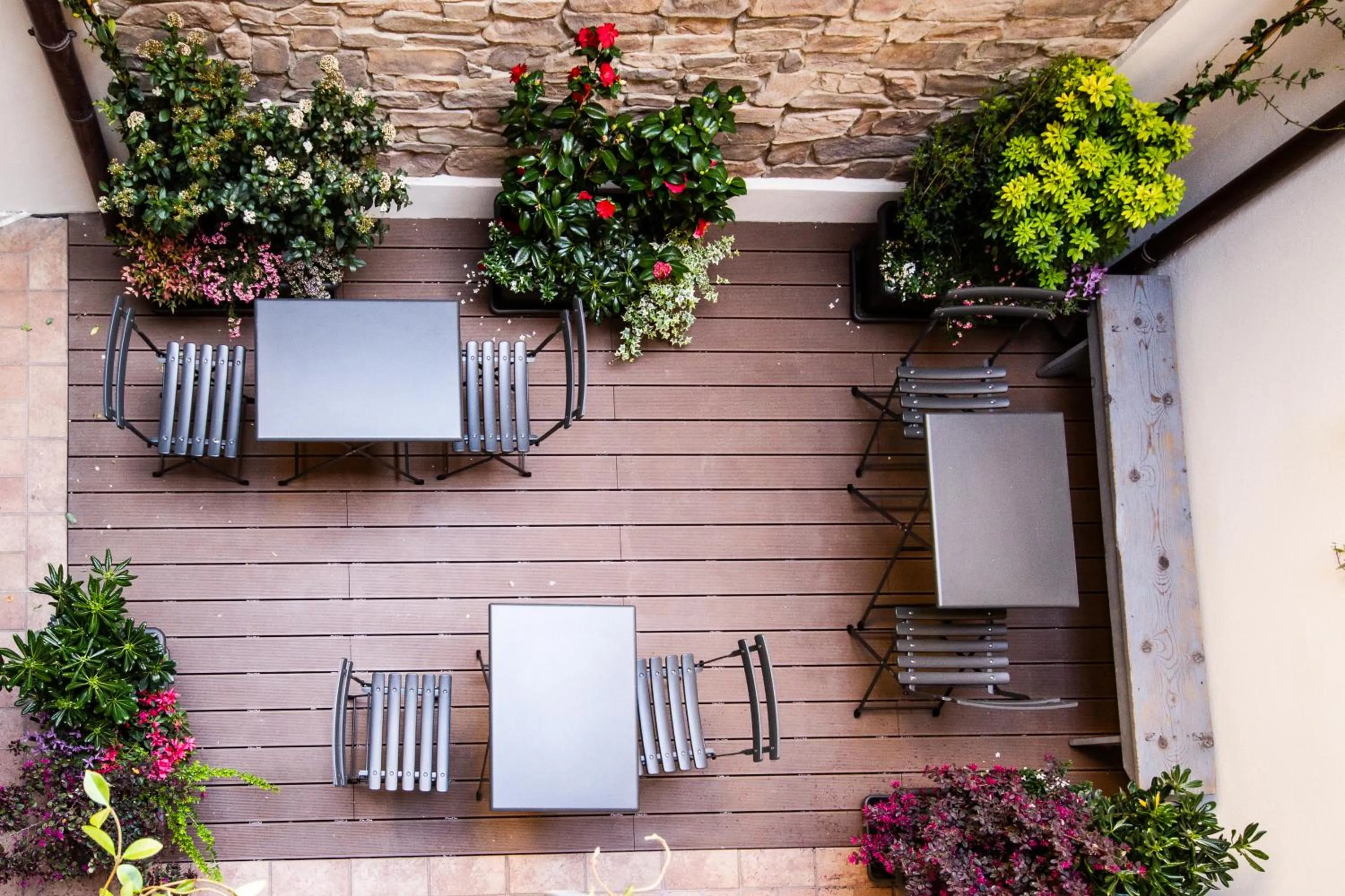 Patio in Albergo del Duca