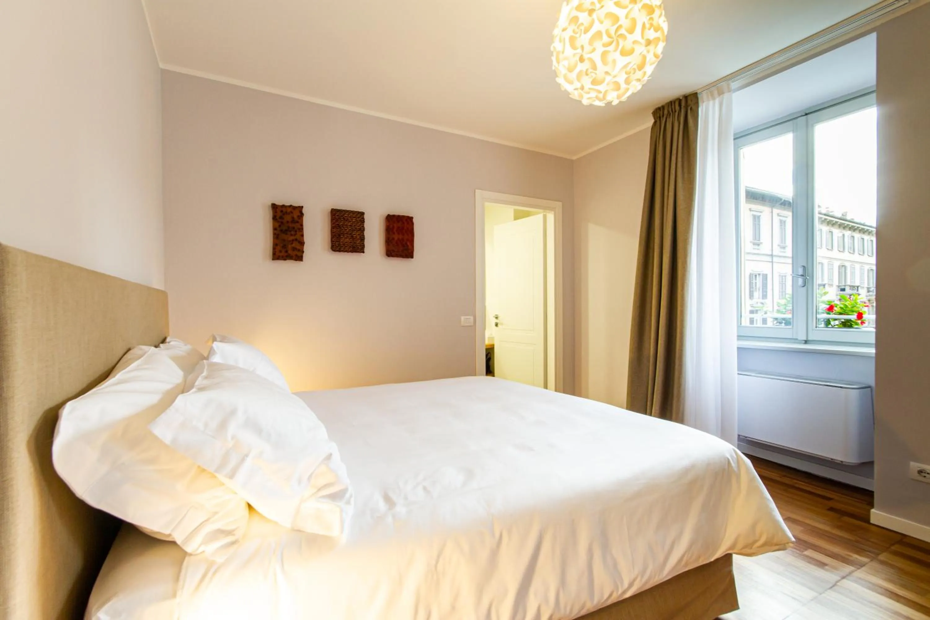 Bed in Albergo del Duca