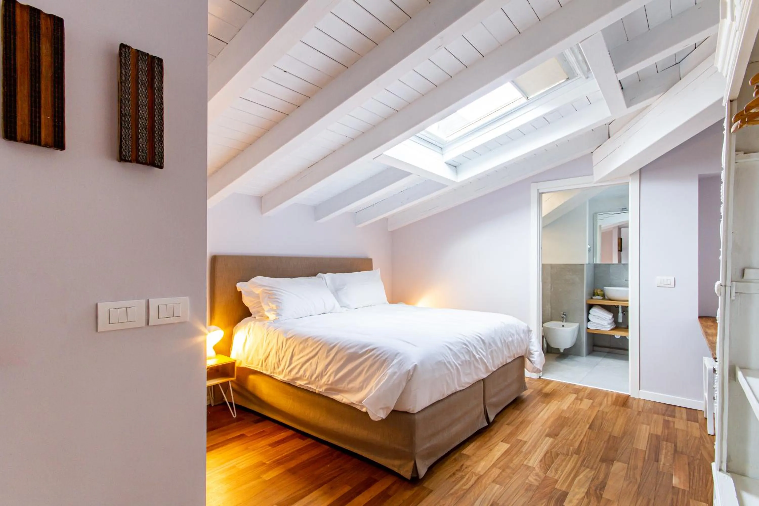 Bed in Albergo del Duca