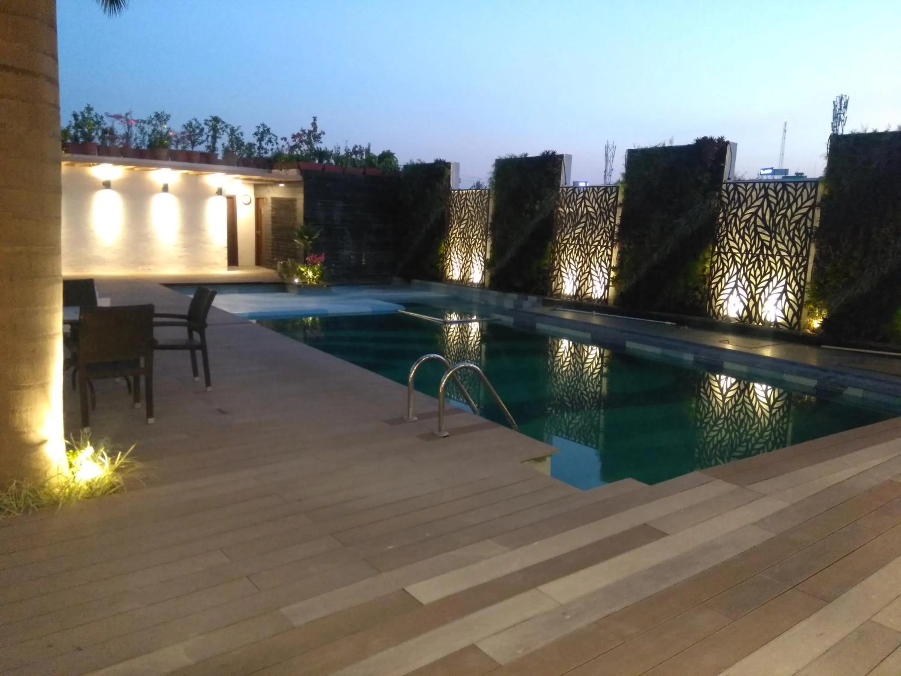 Pool view in Country Inn & Suites By Radisson Jammu