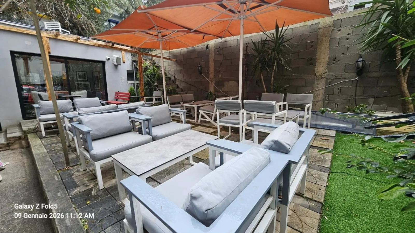 Garden in Hotel Antigone