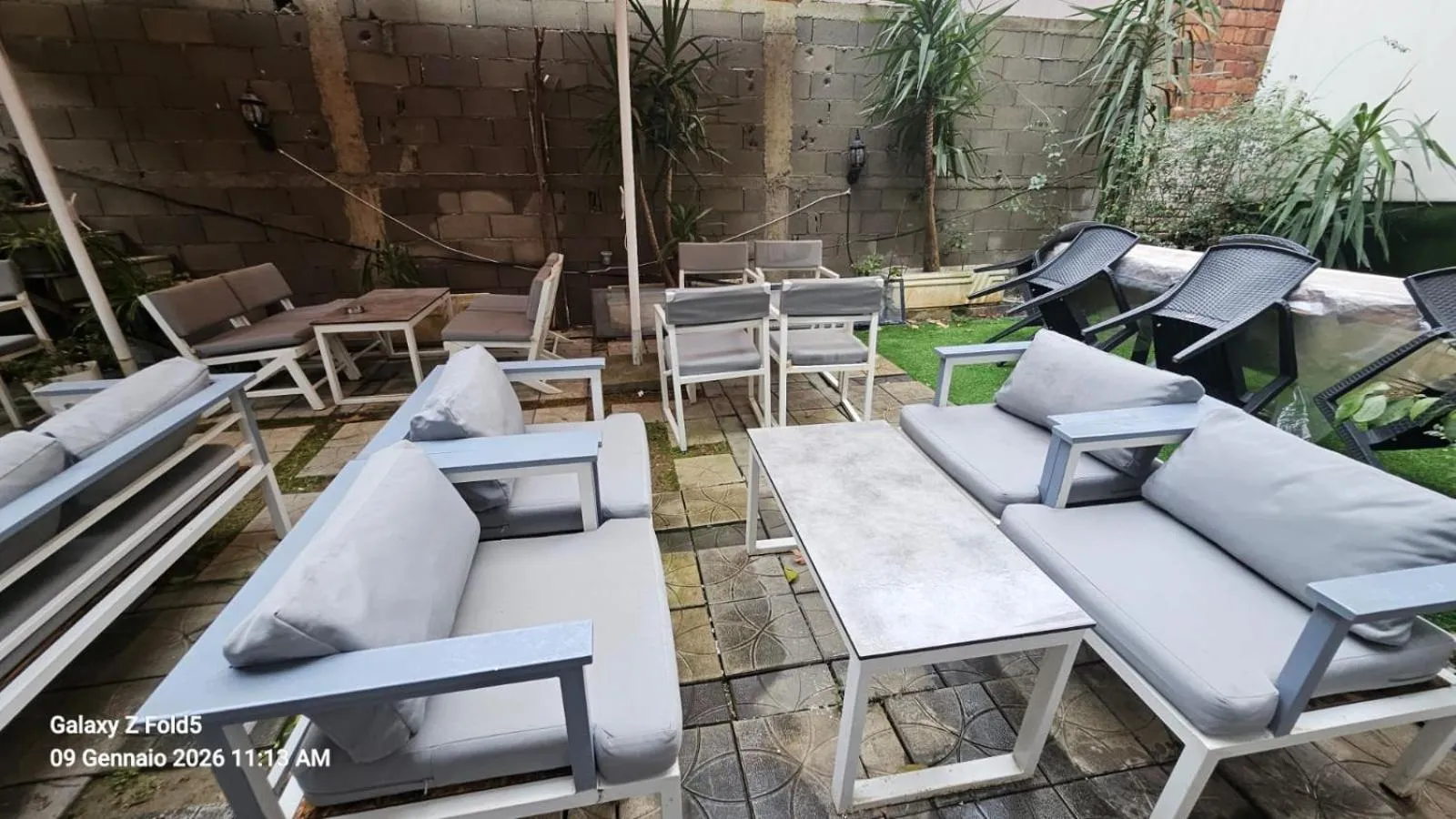 Garden in Hotel Antigone