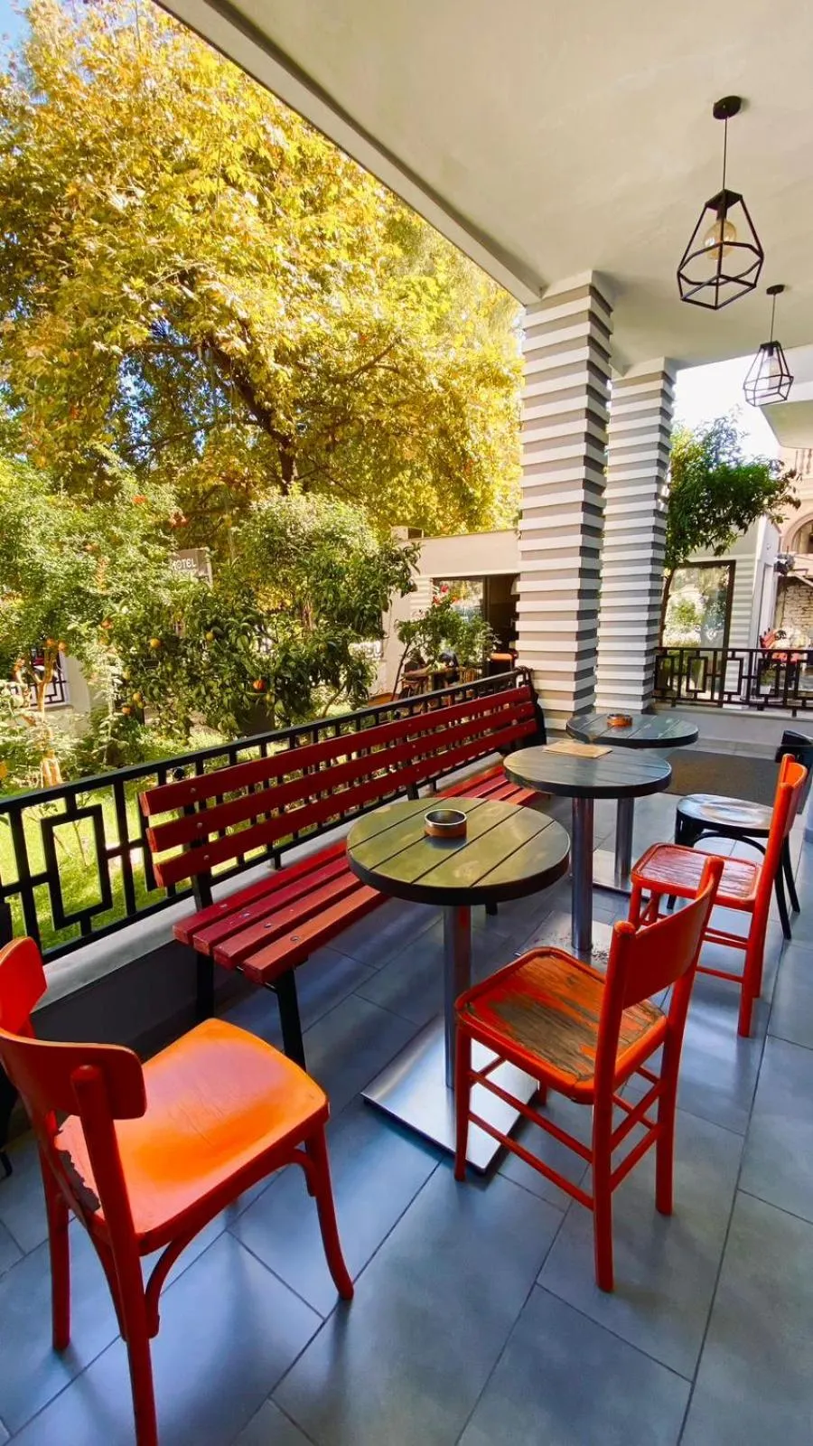 Balcony/Terrace in Hotel Antigone