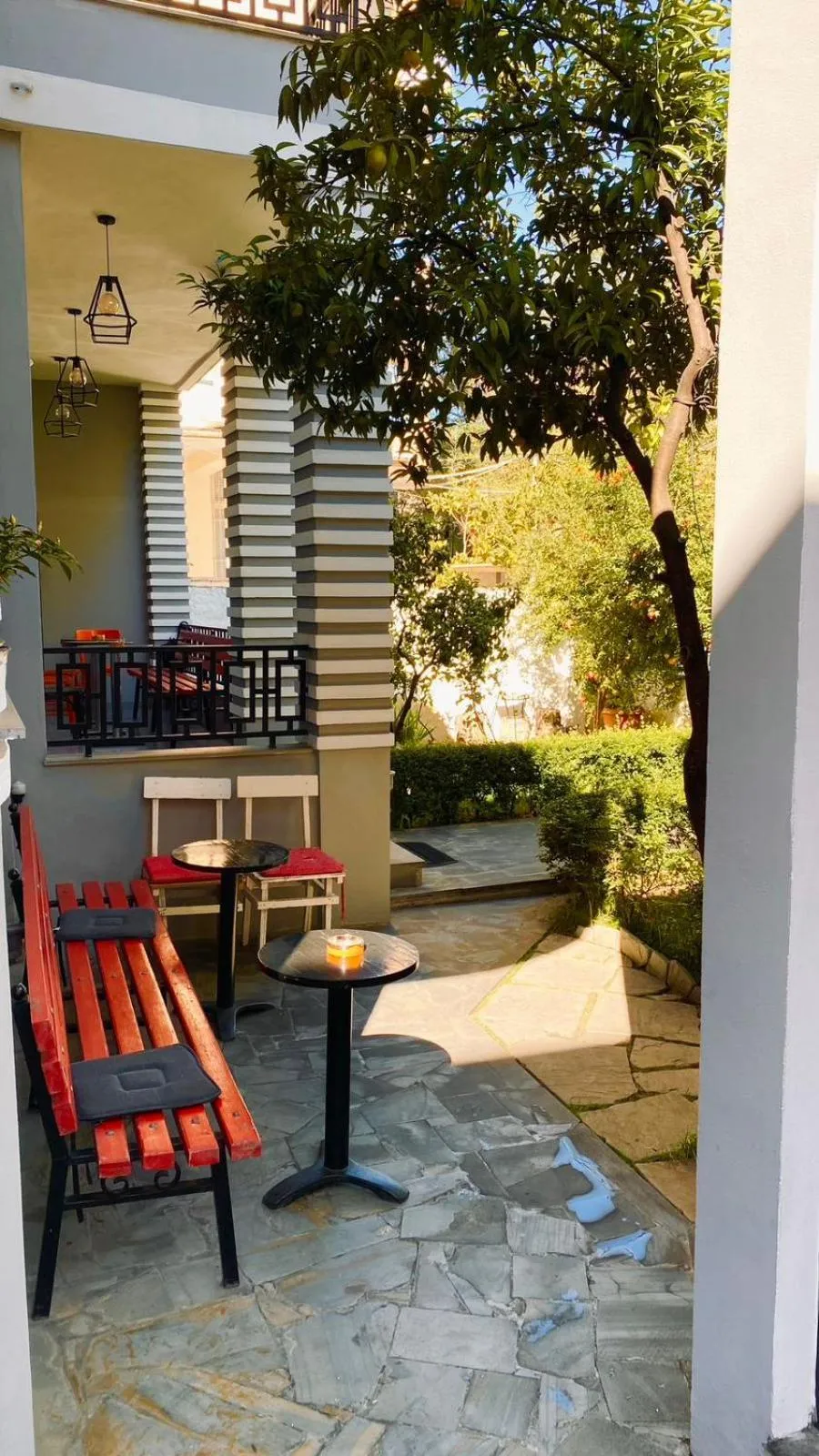 Garden in Hotel Antigone