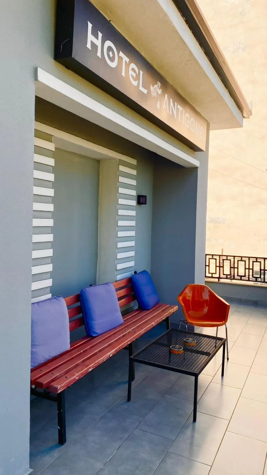 Balcony/Terrace in Hotel Antigone