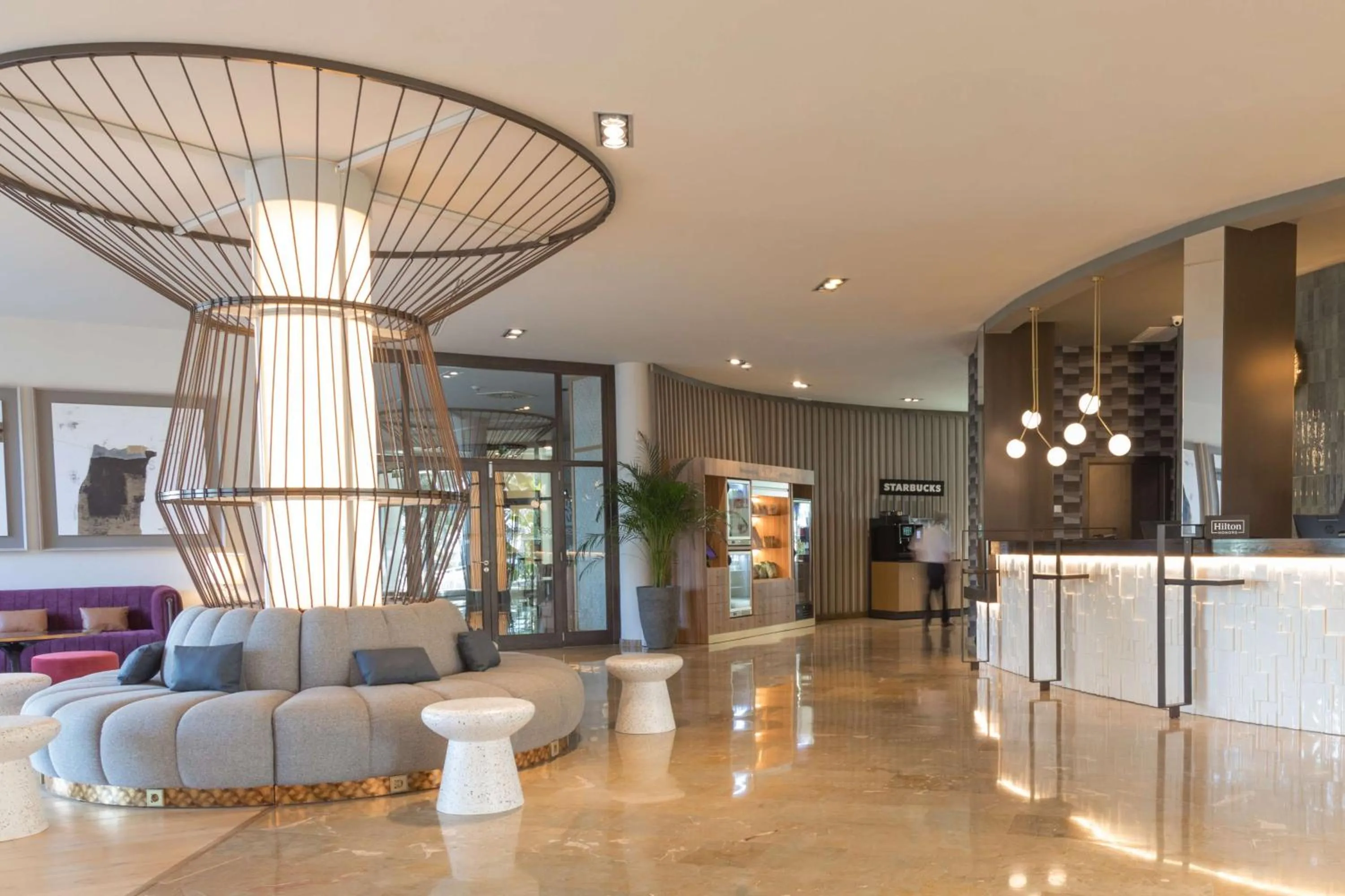 Lobby or reception in Hilton Mallorca Galatzo