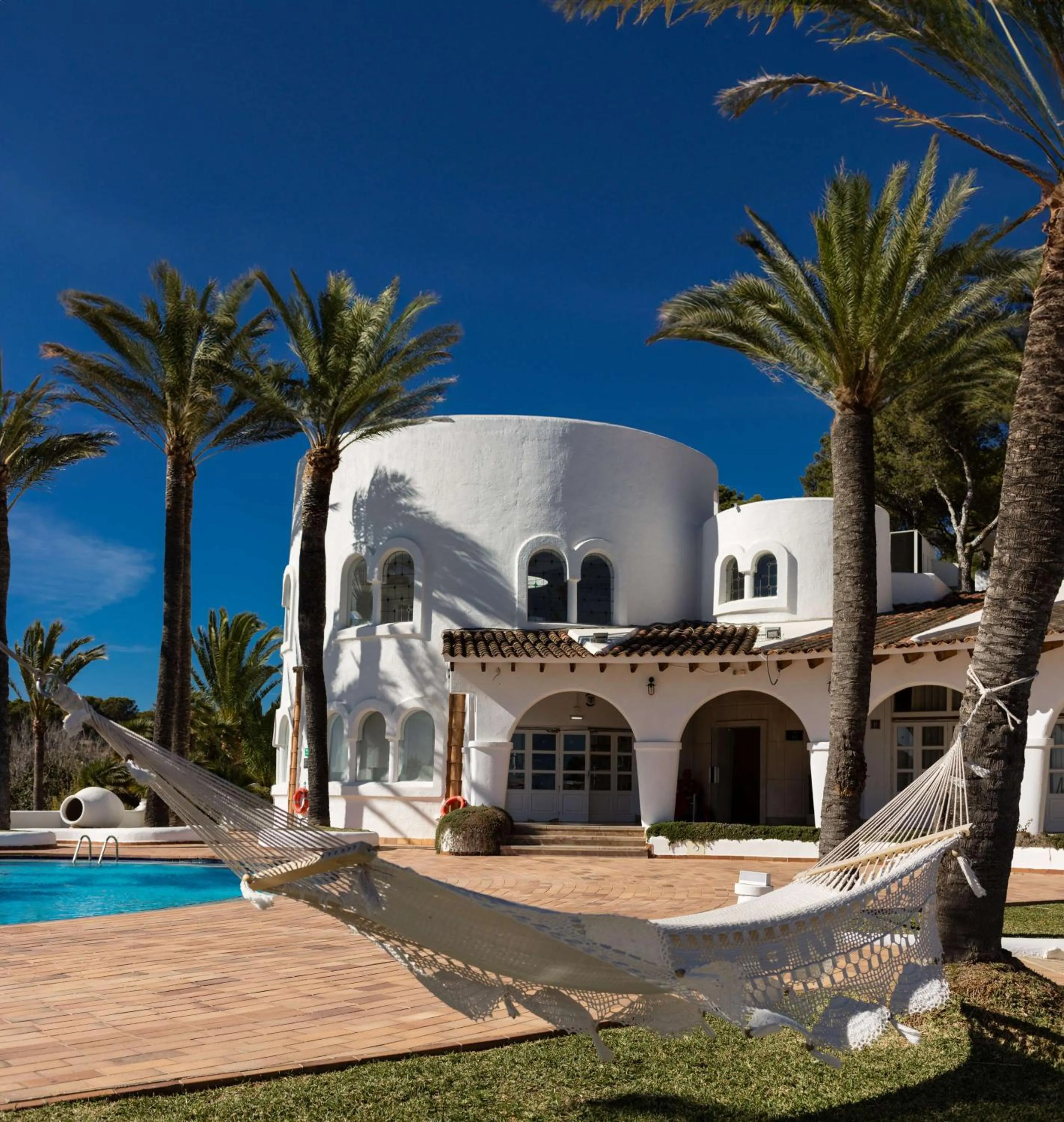 Pool view in Hilton Mallorca Galatzo