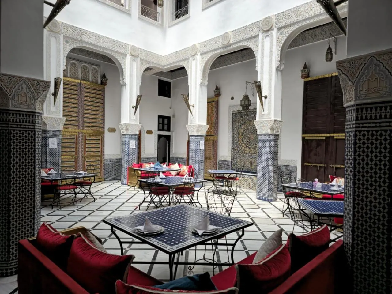 Living room in Riad Bab Fes Suite &Spa
