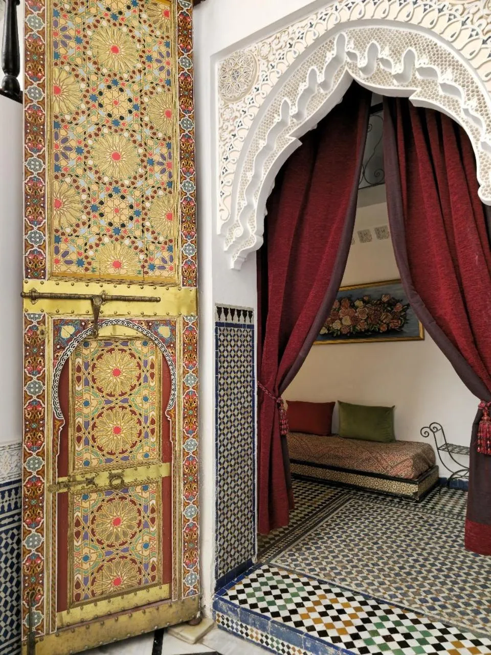 Restaurant/places to eat, Bed in Riad Bab Fes Suite &Spa