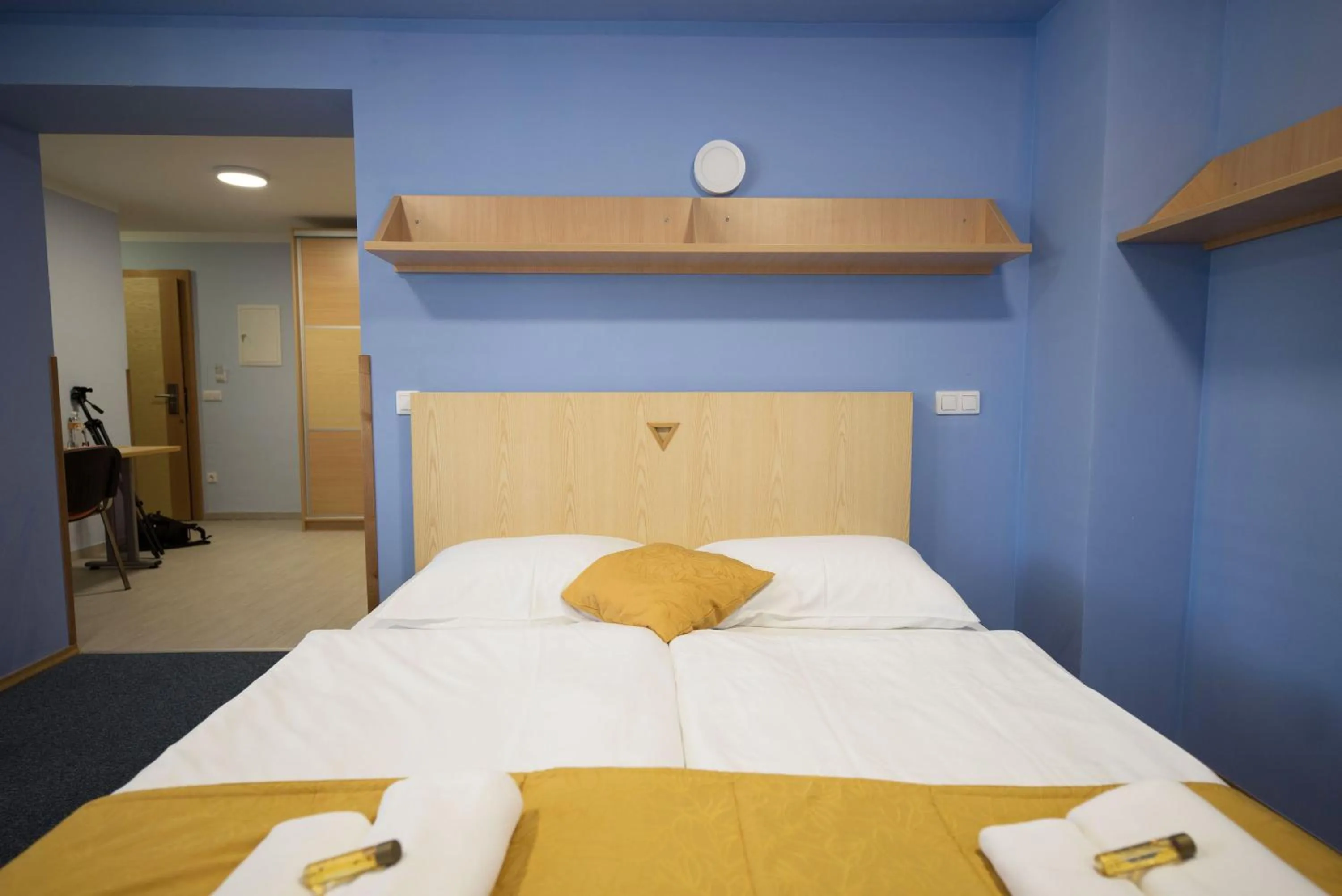 Photo of the whole room, Bed in S Hotel