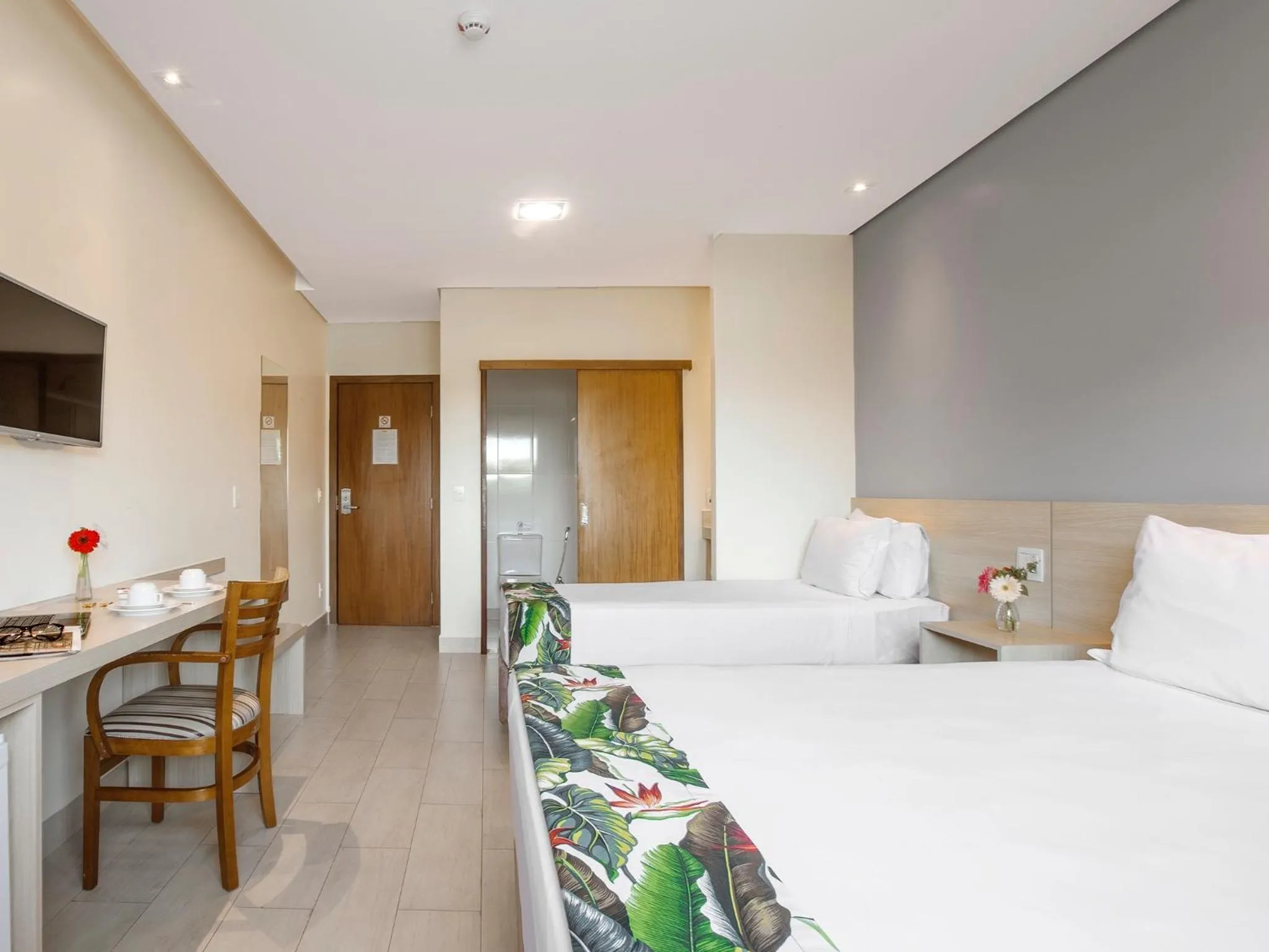 Bedroom, Bed in Valinhos Plaza Hotel