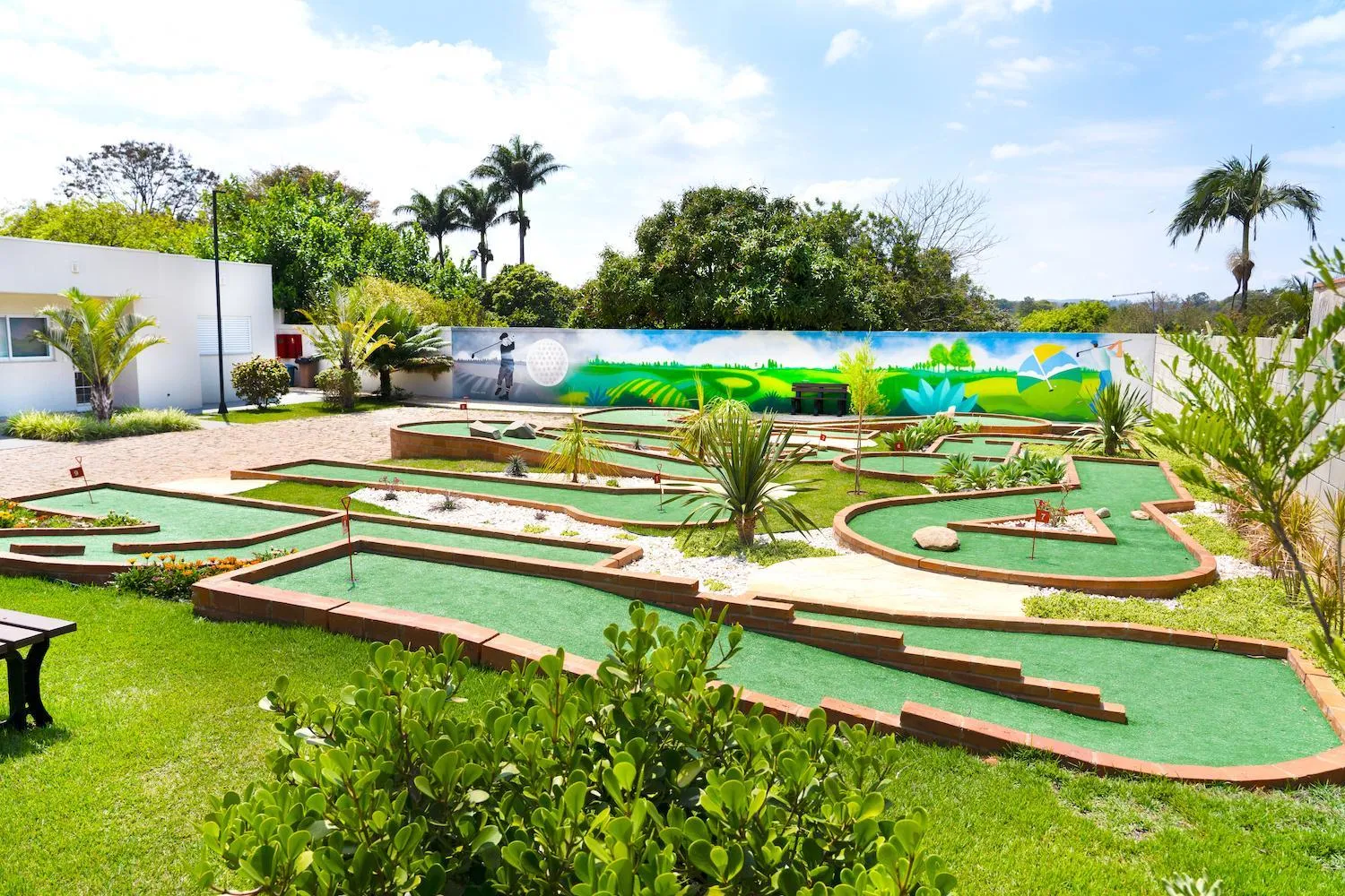 Minigolf in Valinhos Plaza Hotel
