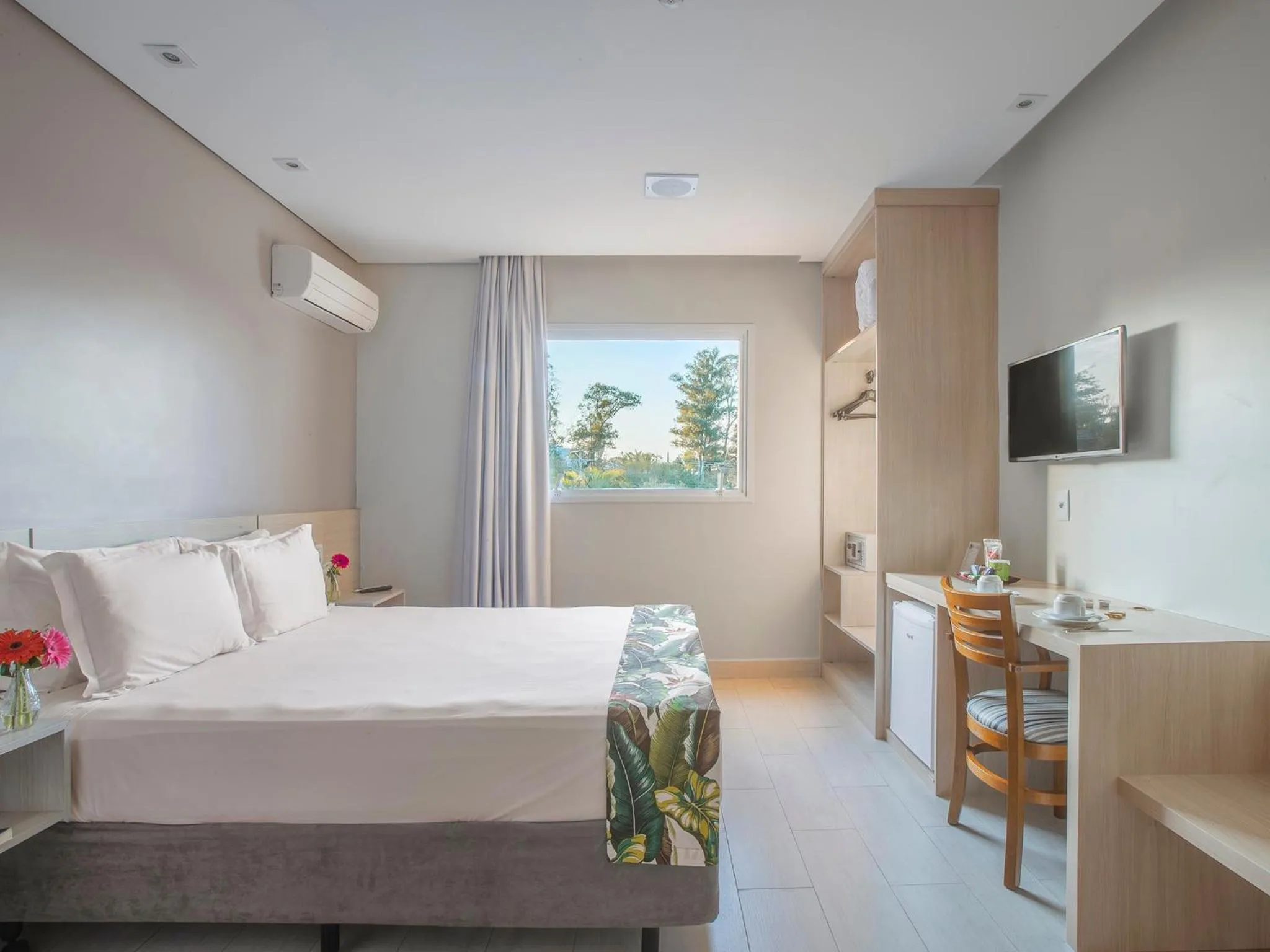 Bedroom, Bed in Valinhos Plaza Hotel