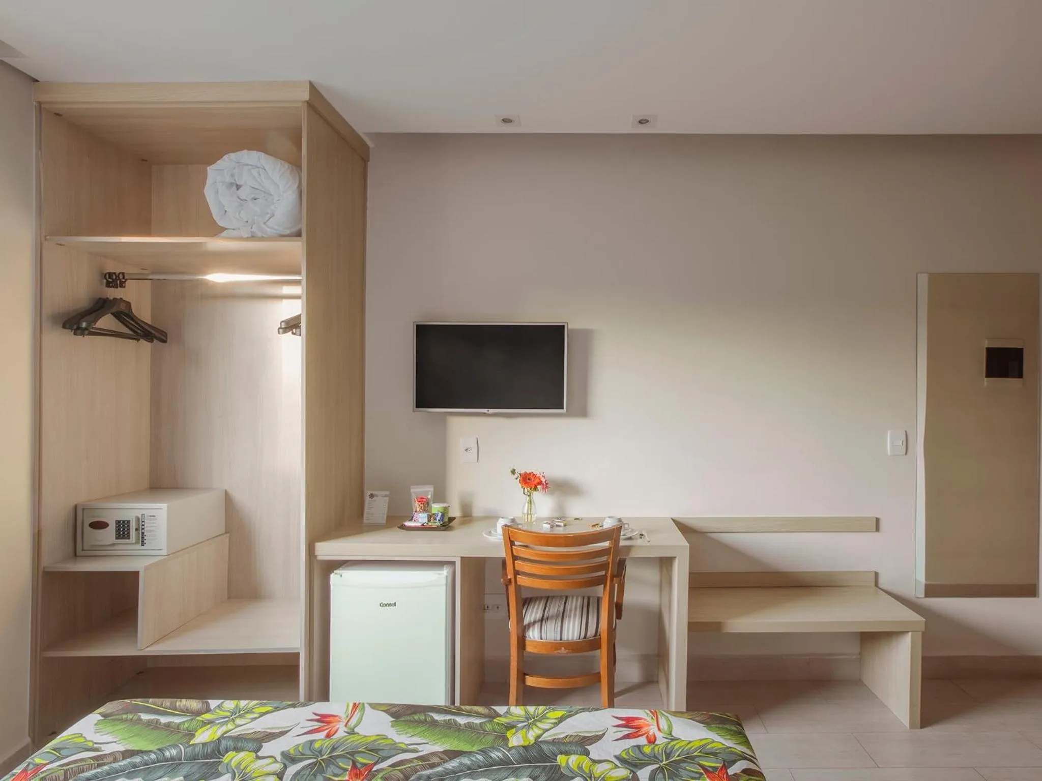 Bedroom, Bed in Valinhos Plaza Hotel