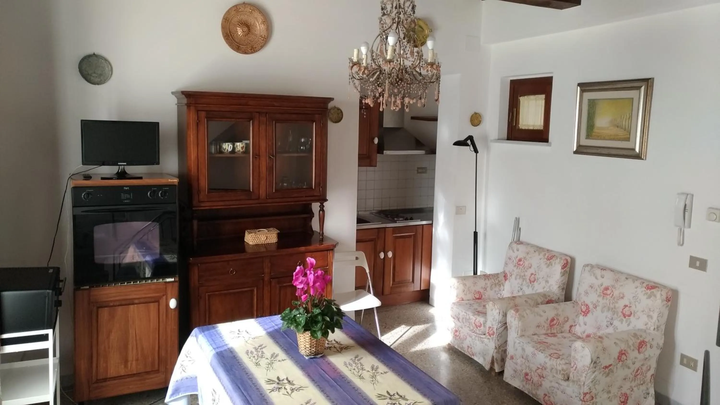 Seating area in Residence Domus