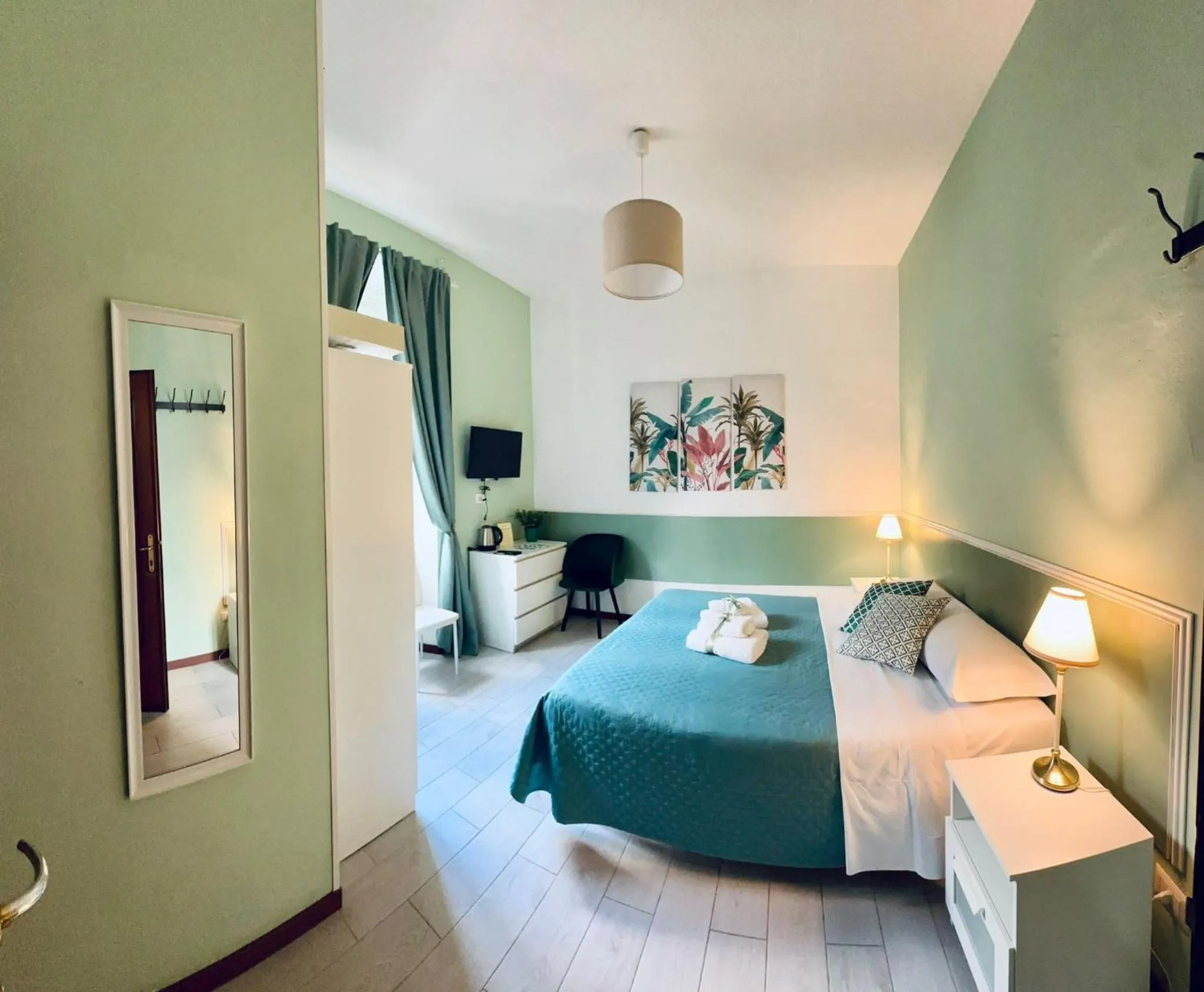 Bed in Girasole Guesthouse