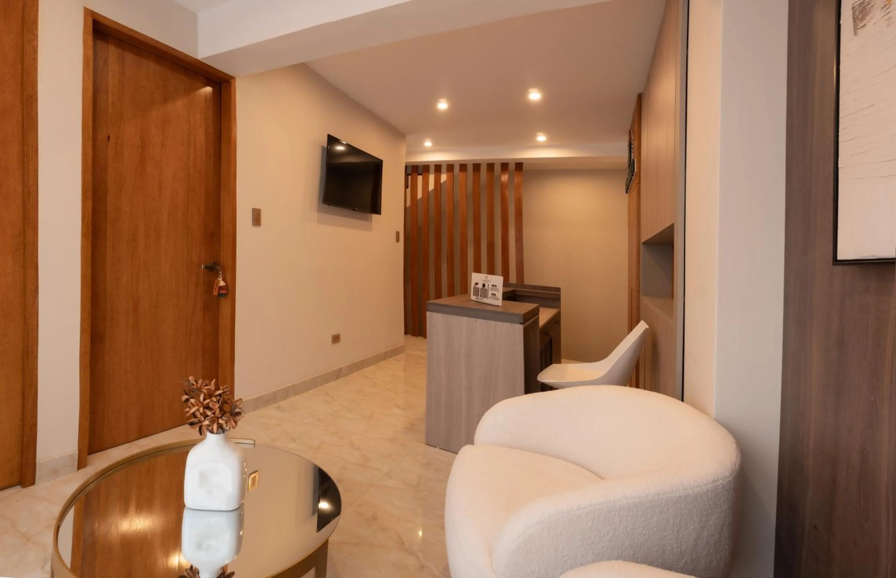 Living room in Qasamarca Hotel Boutique